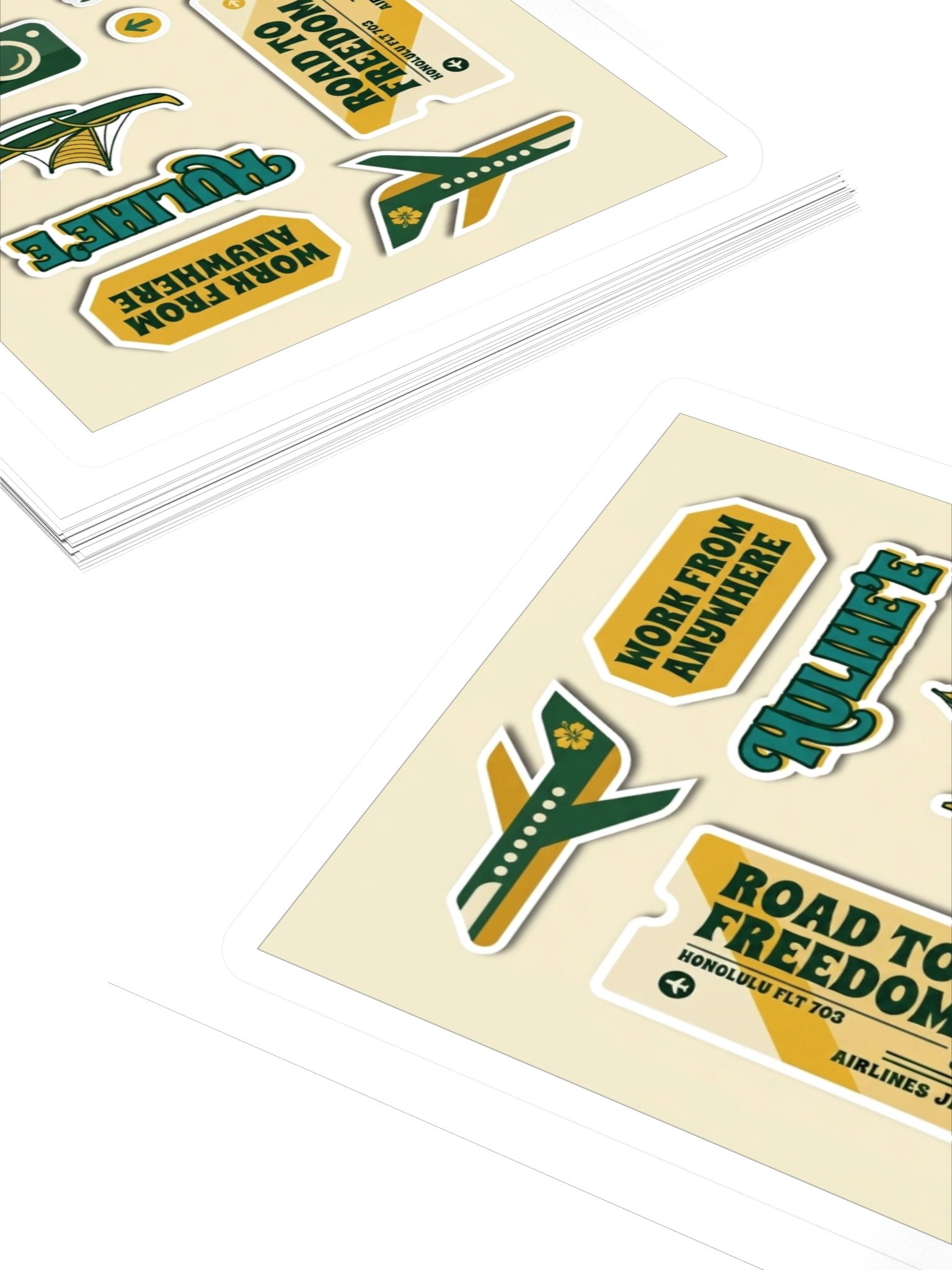 The Work From Anywhere Sticker Sheet — Waterproof Remote Work Decals product image (4)