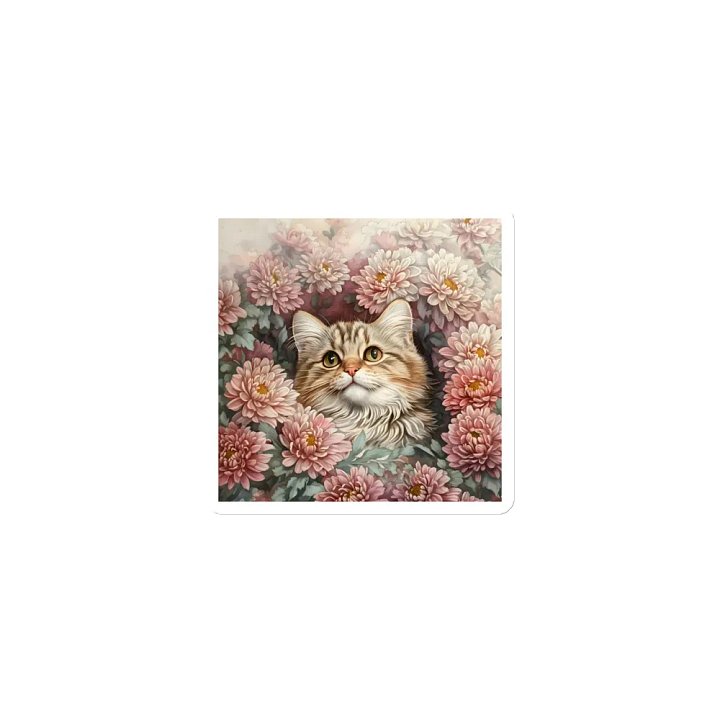 Chrysanthemum Cat Magnets product image (1)