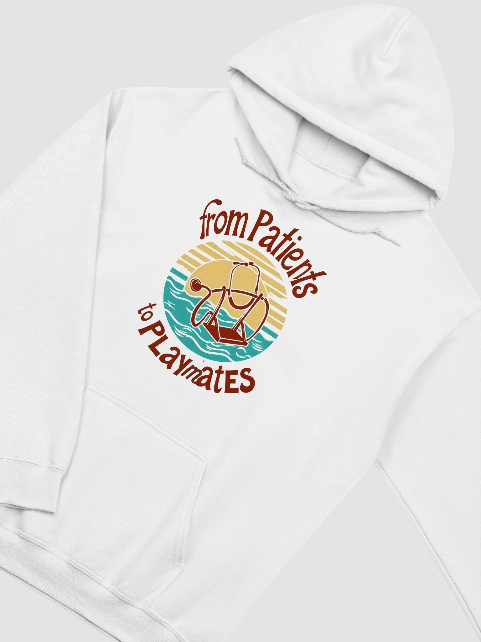 medical moms, dads, Stethoscope Swing Kids Hoodie product image (13)