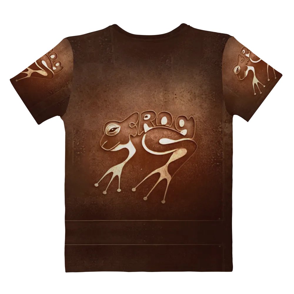 Frog typography t shirt product image (3)