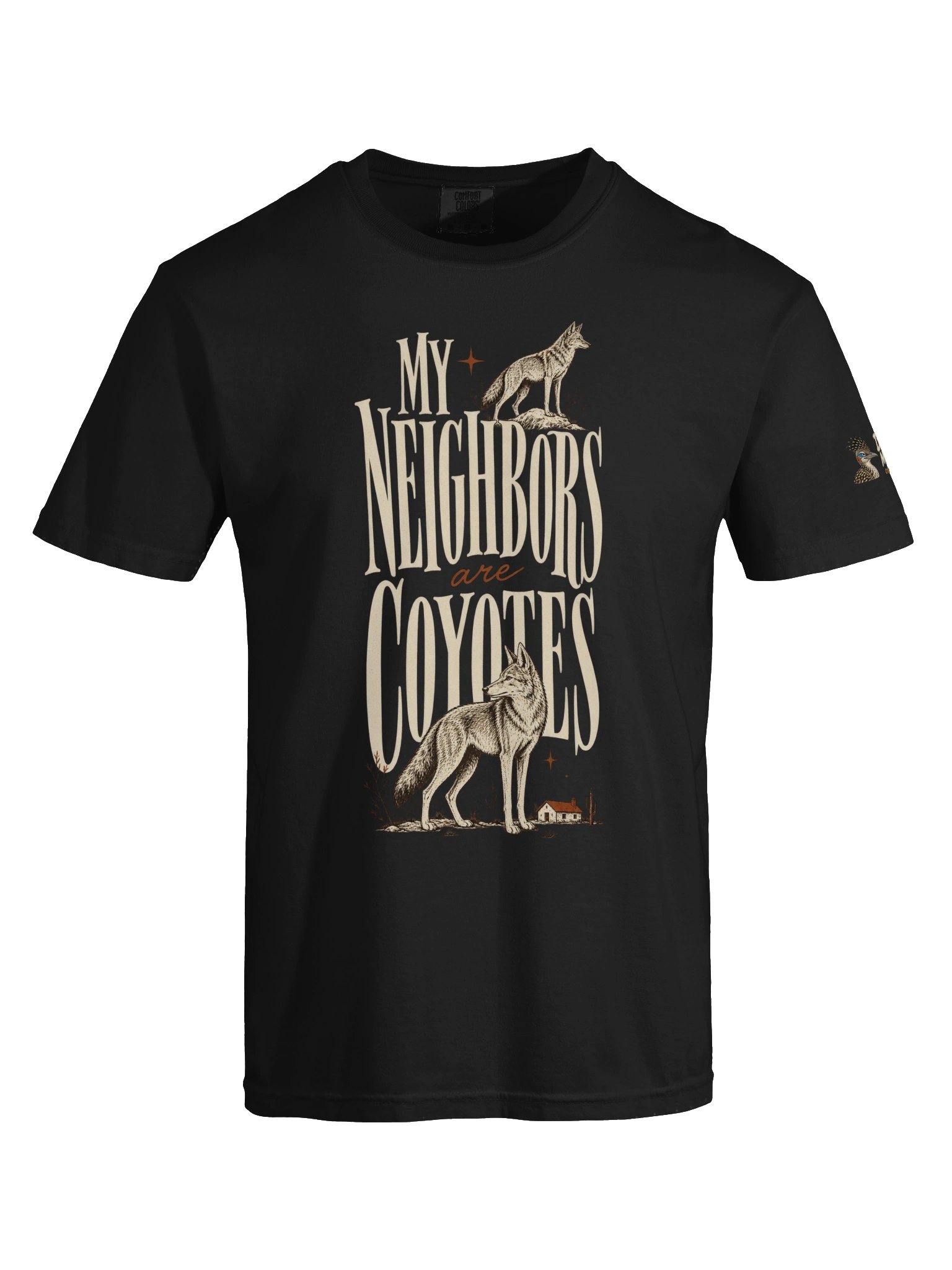 My Neighbors Are Coyotes – Desert Life T-Shirt product image (49)