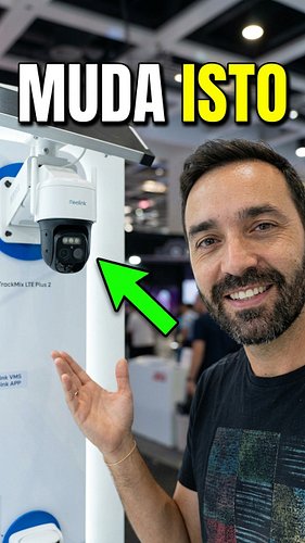 A Reolink mostrou na IFA 2026 como a Inteligência Artificial pode tornar a segurança da nossa casa mais inteligente, simples ...