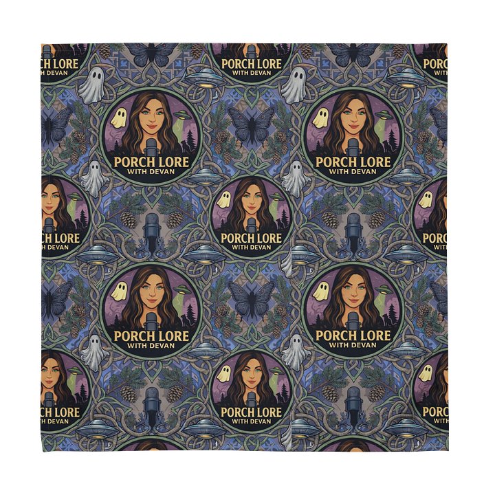 PORCH LORE DEVAN PERIWINKLE MOTH TABLE NAPKINS product image (2)