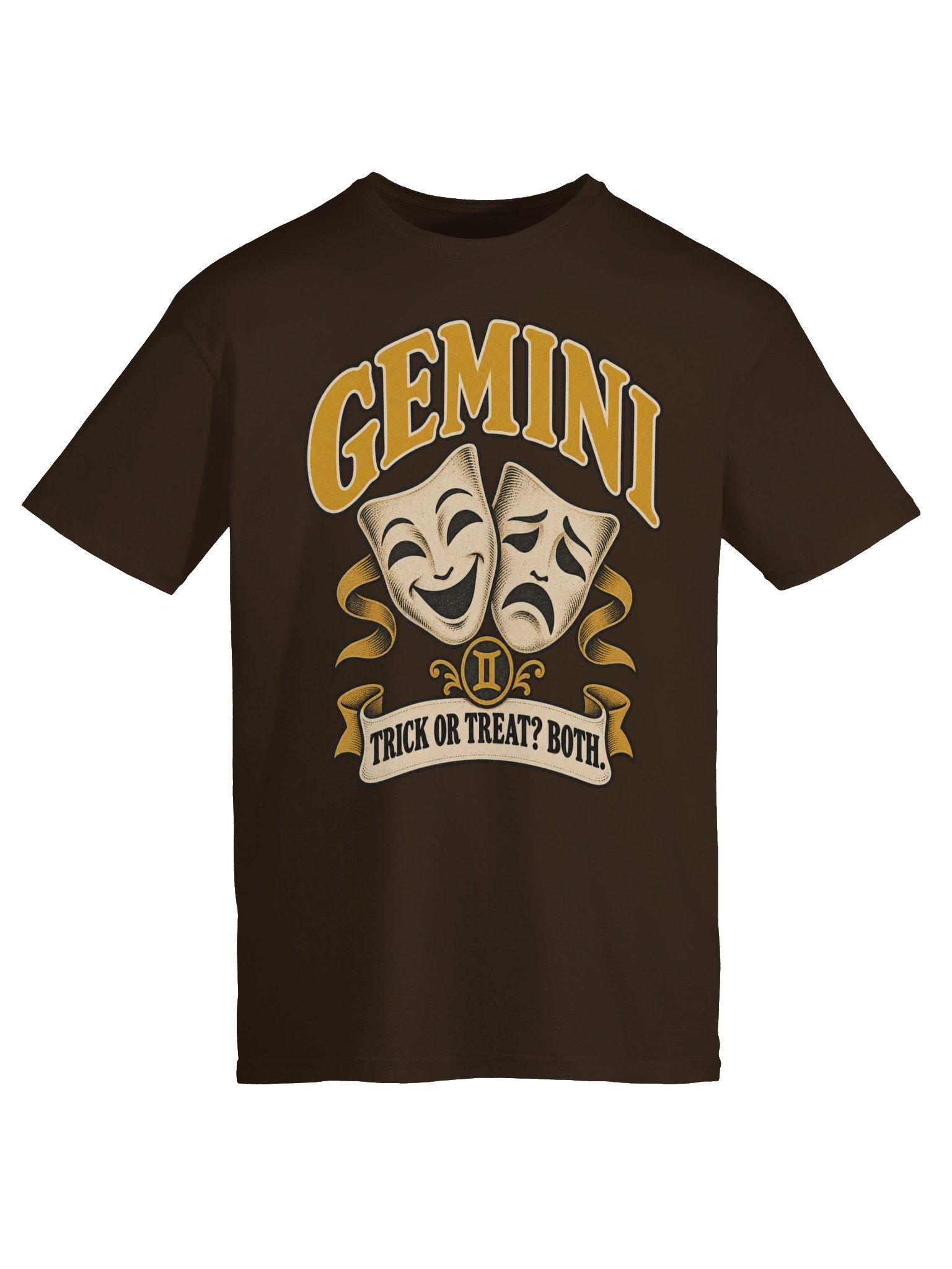 Gemini Halloween | Trick or Treat? Both. Tee product image (5)