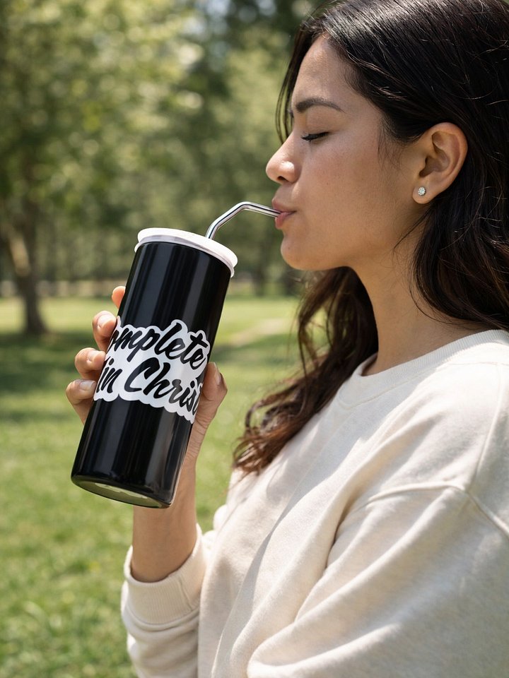 Complete in Christ Silhouette Tumbler product image (1)