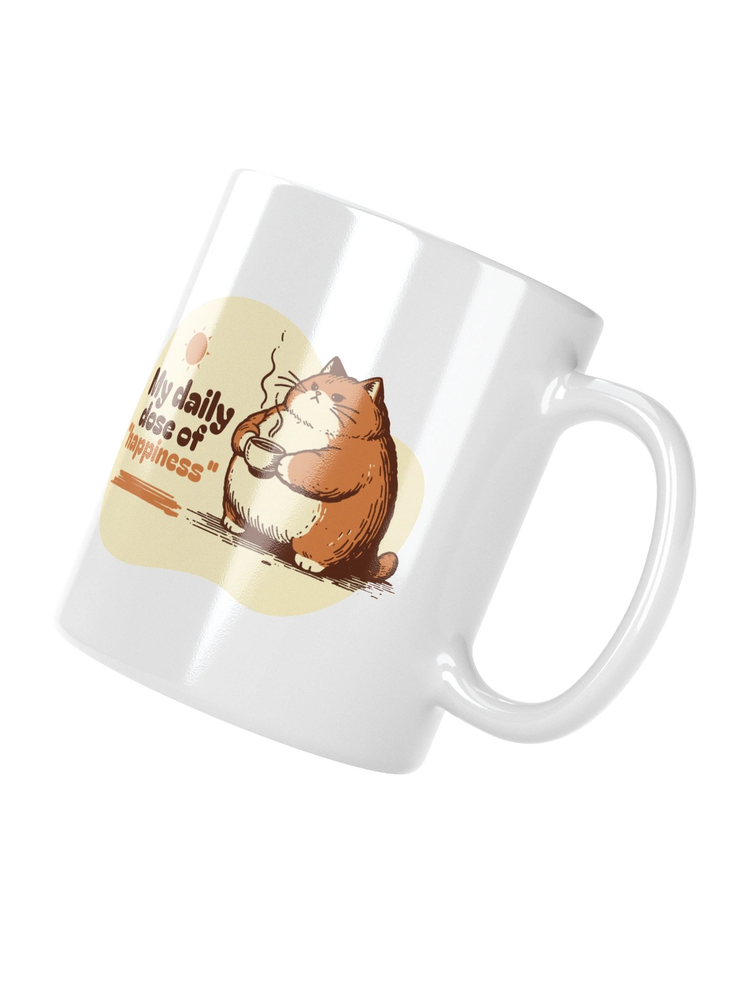 Whimsical Fat Cat Mug Perfect for Coffee Enthusiasts product image (3)