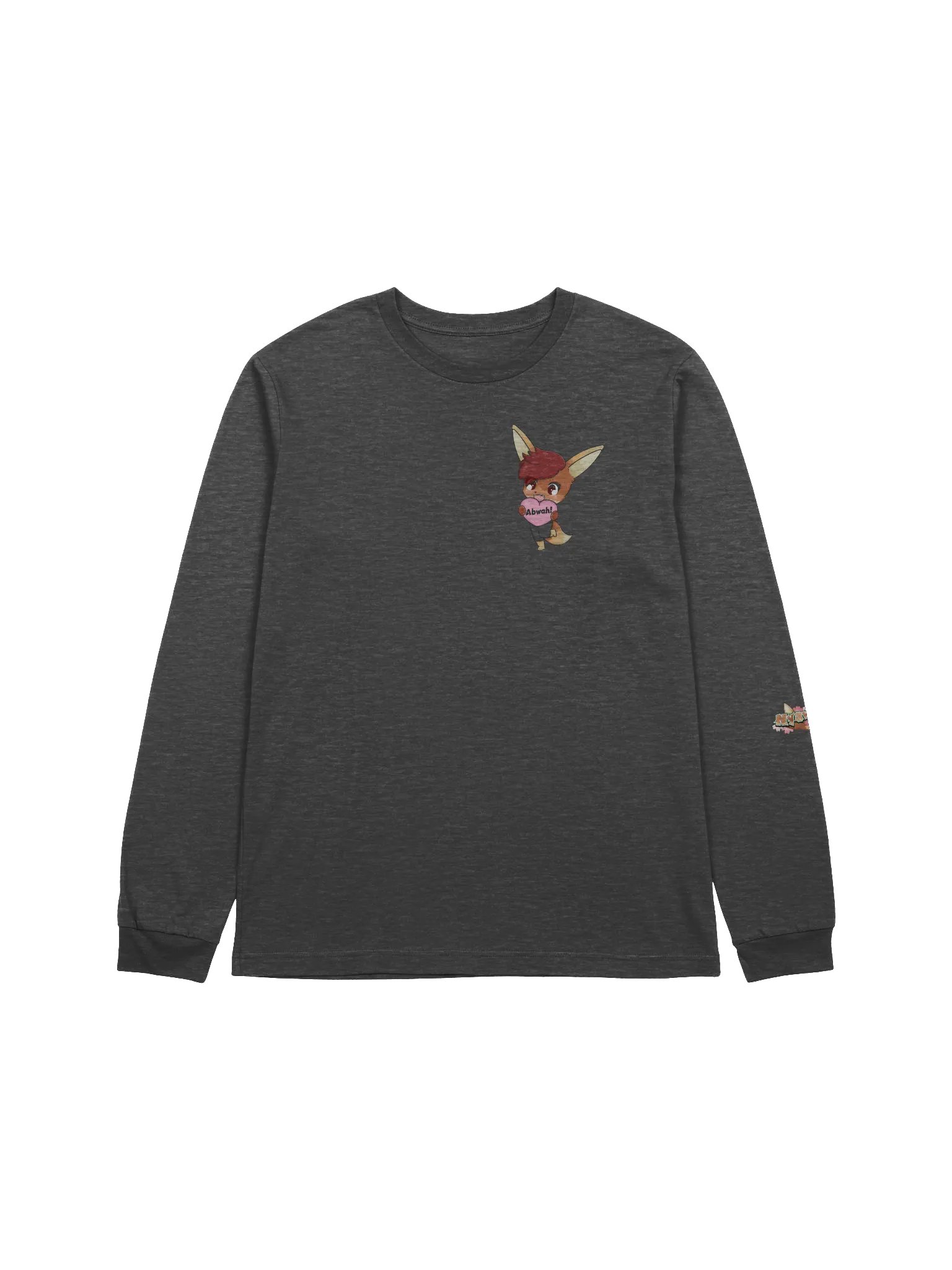 Abwah! Happy Fox Love Long Sleeve Tee product image (1)