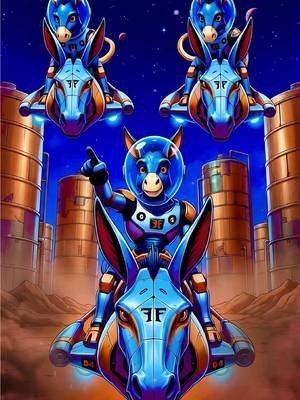 Dylan the Mechanoid Mule: Music Video 4 #cartoon #animation #scifi #donkey #musicvideo 