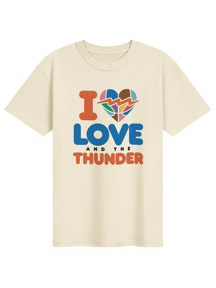 I Love Love and the Thunder Pride Tee product image (1)