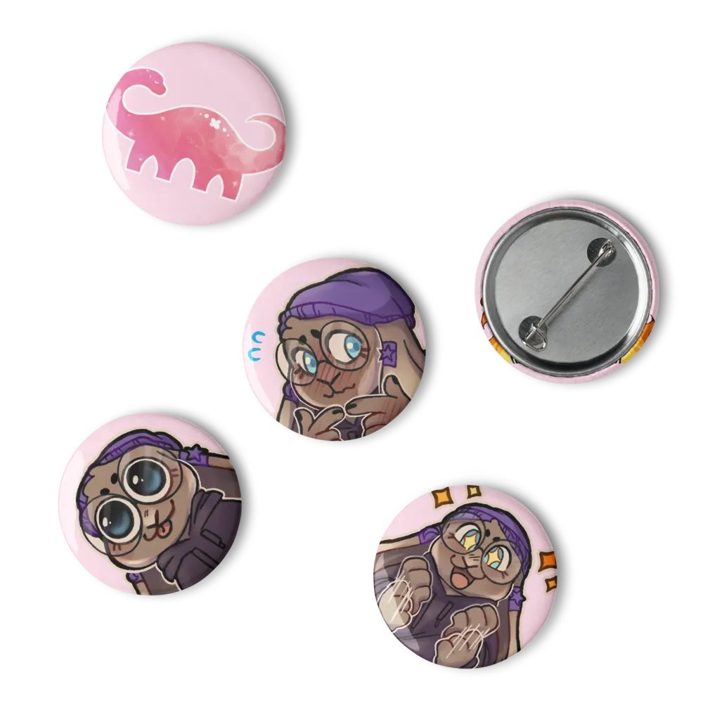 Assorted Flam Emote Pins product image (6)