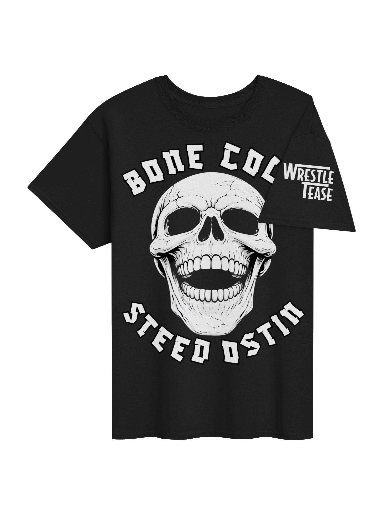 Bone Cold Steed Ostin Tee V4 w/ Sleeve & Back print product image (3)