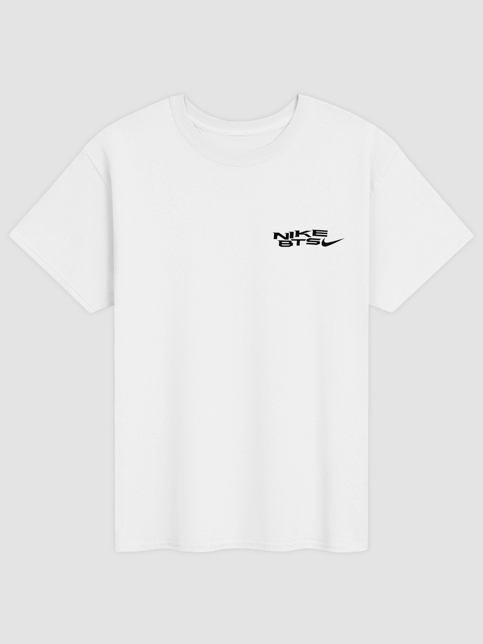BTS x NIKE White T-shirt | TEAM
