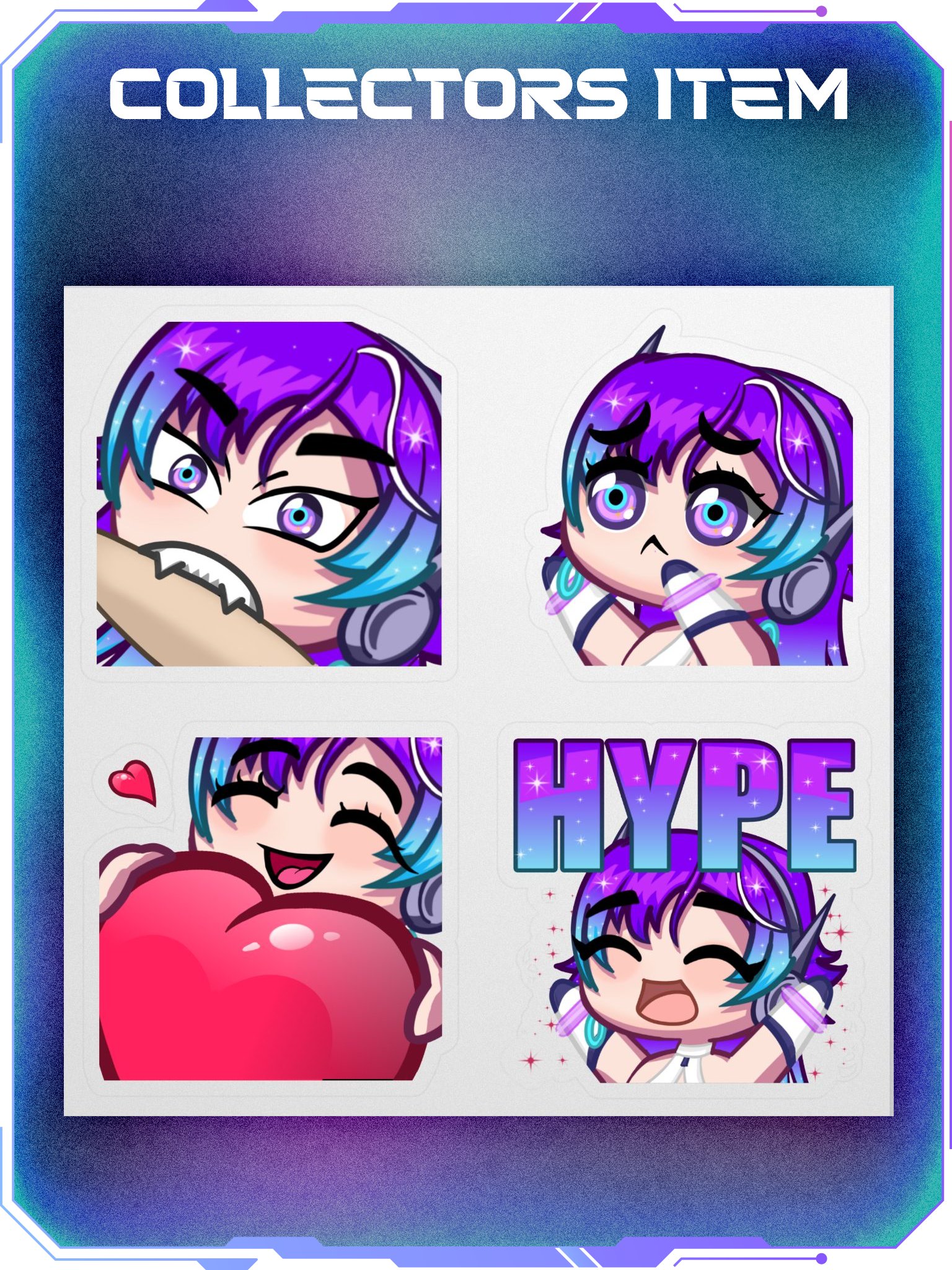 Stickers: Emotes Pt 1 product image (1)