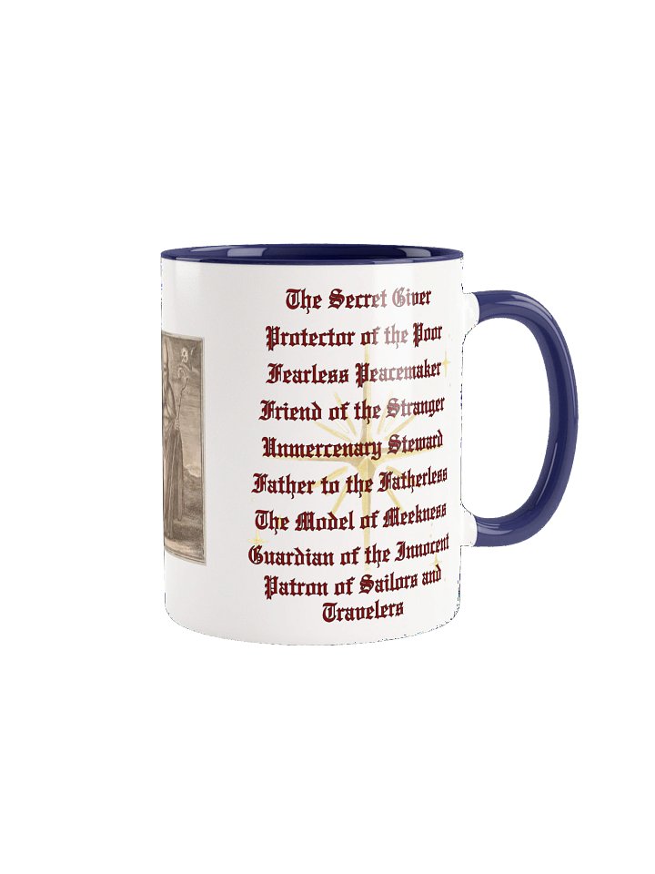 Saint Nicholas Ceramic Mug with Color Inside product image (1)