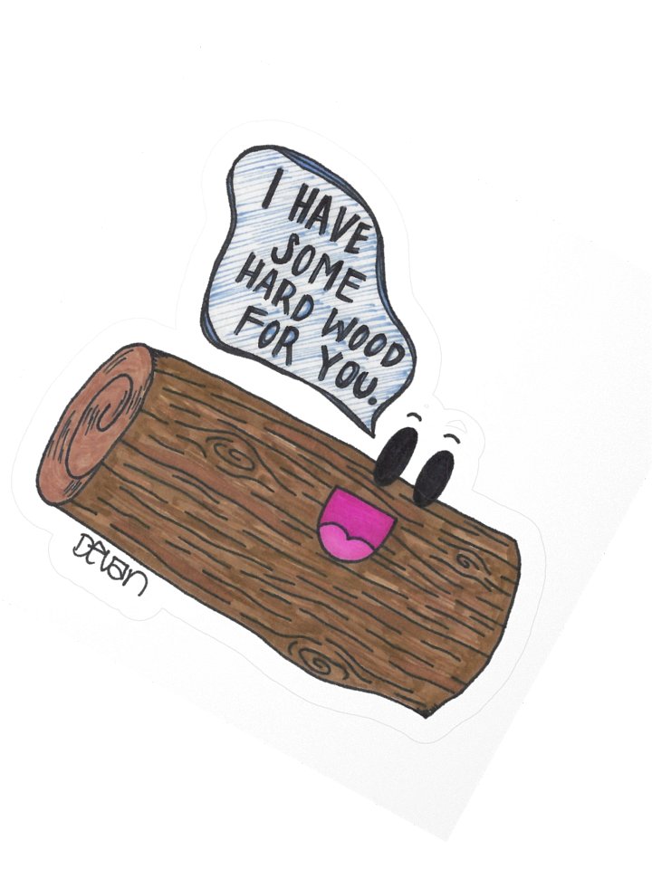 Hard Wood Sticker product image (2)