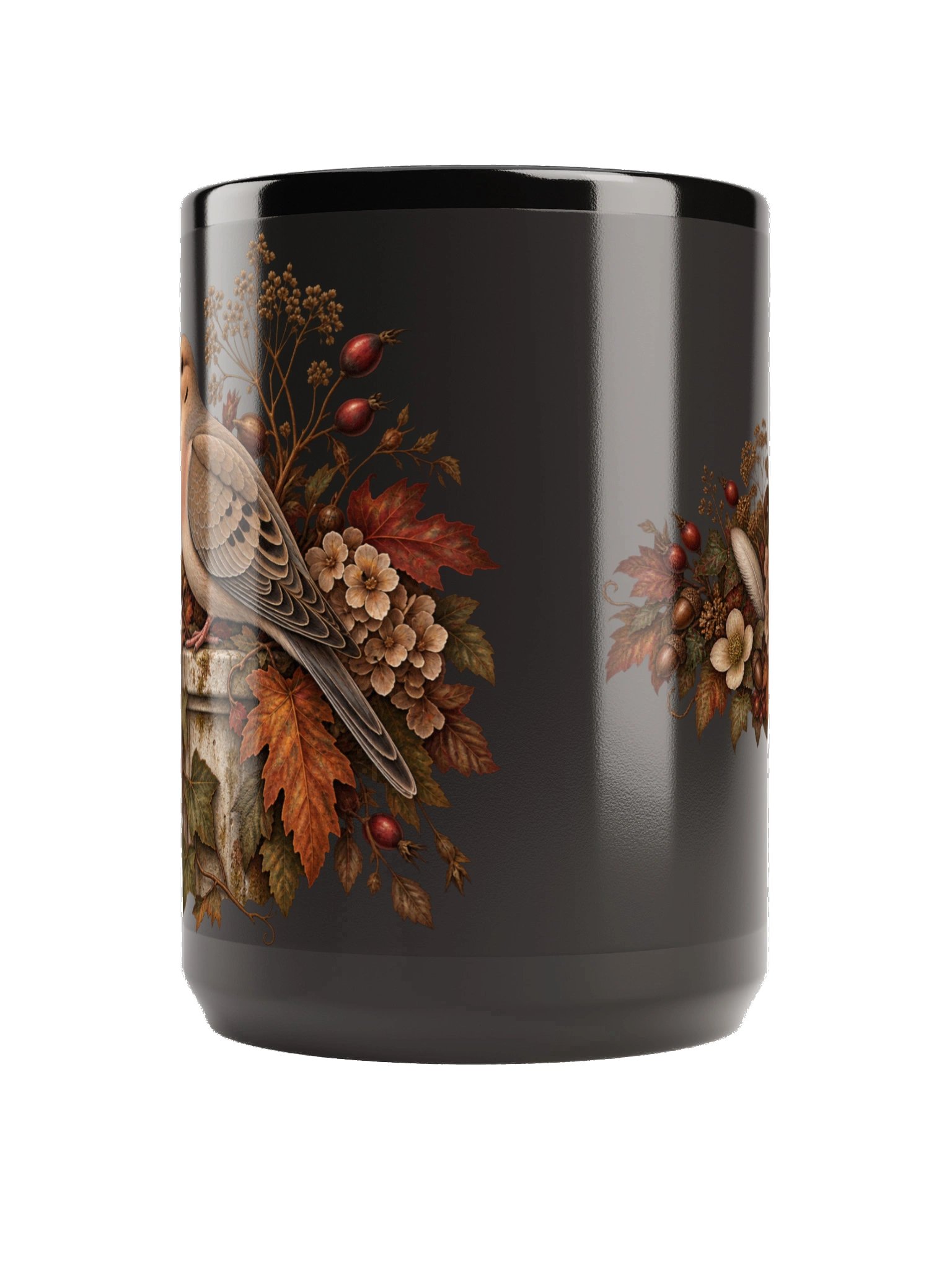 The Garden Messenger Black Mug product image (5)