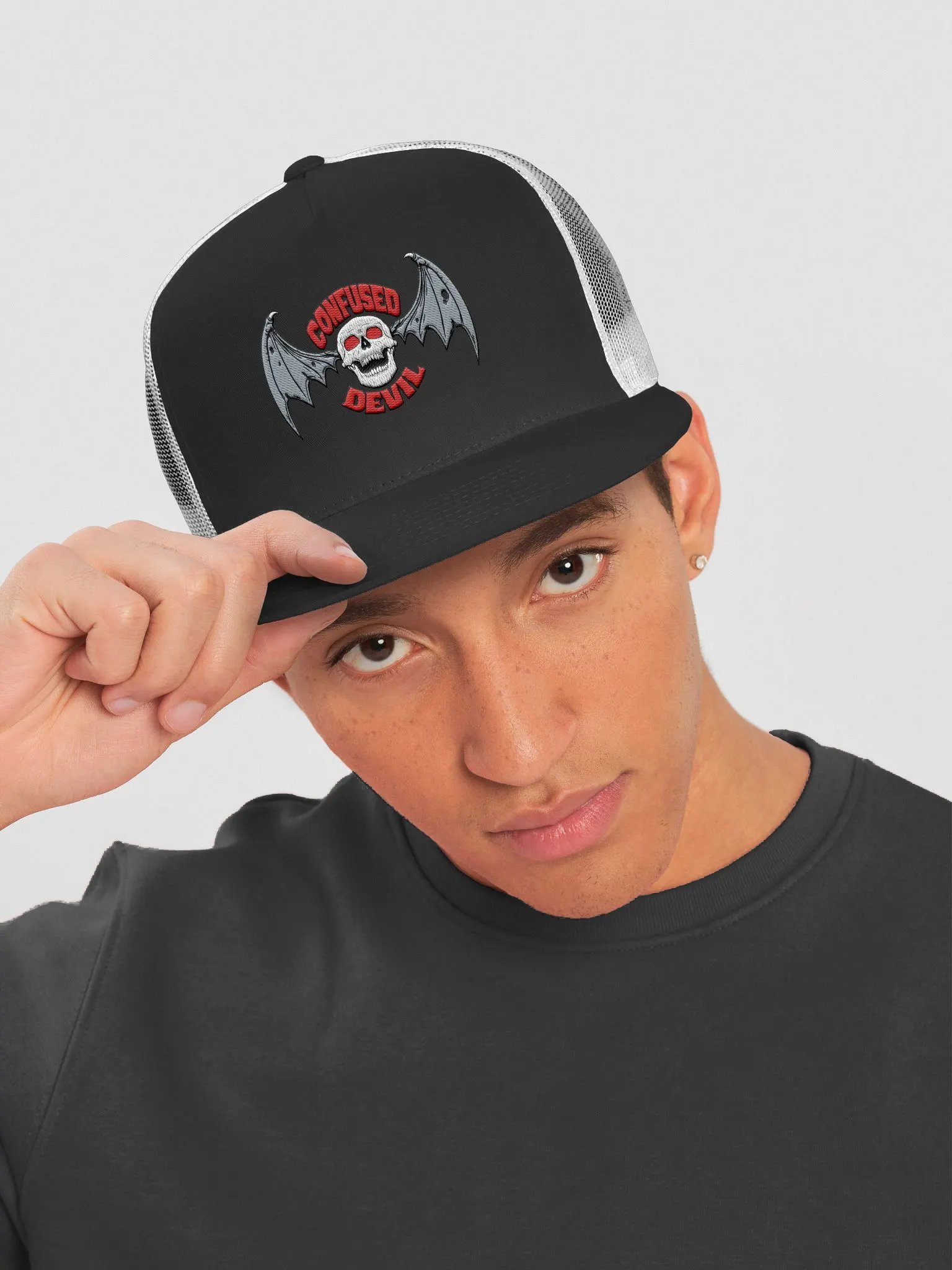 Winged Skull Trucker product image (1)