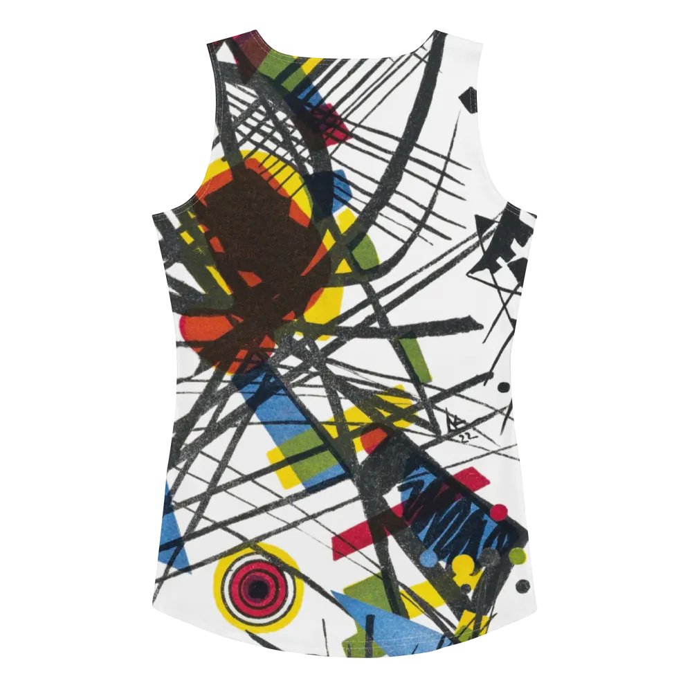 Abstract Lithographic Pattern Design Tank Top - V3 product image (2)