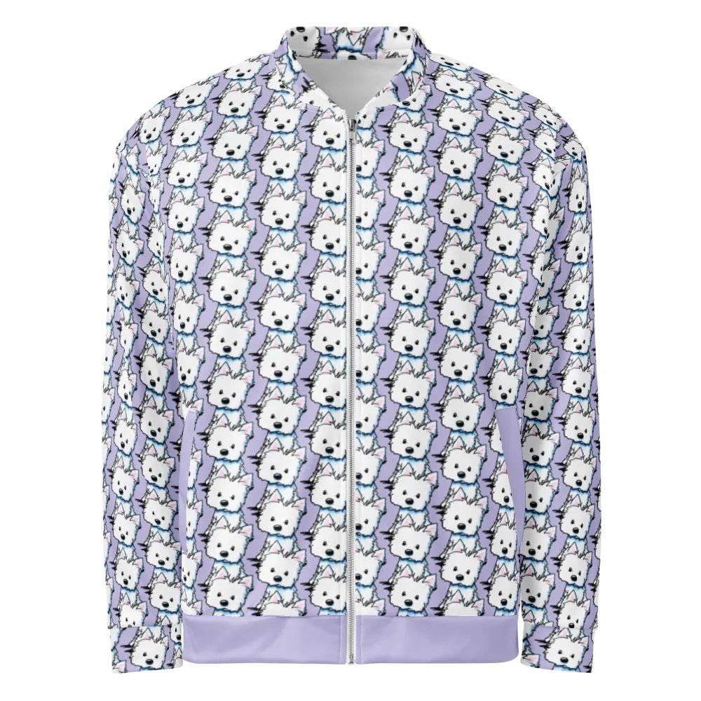Curious Westie Bomber Jacket product image (1)