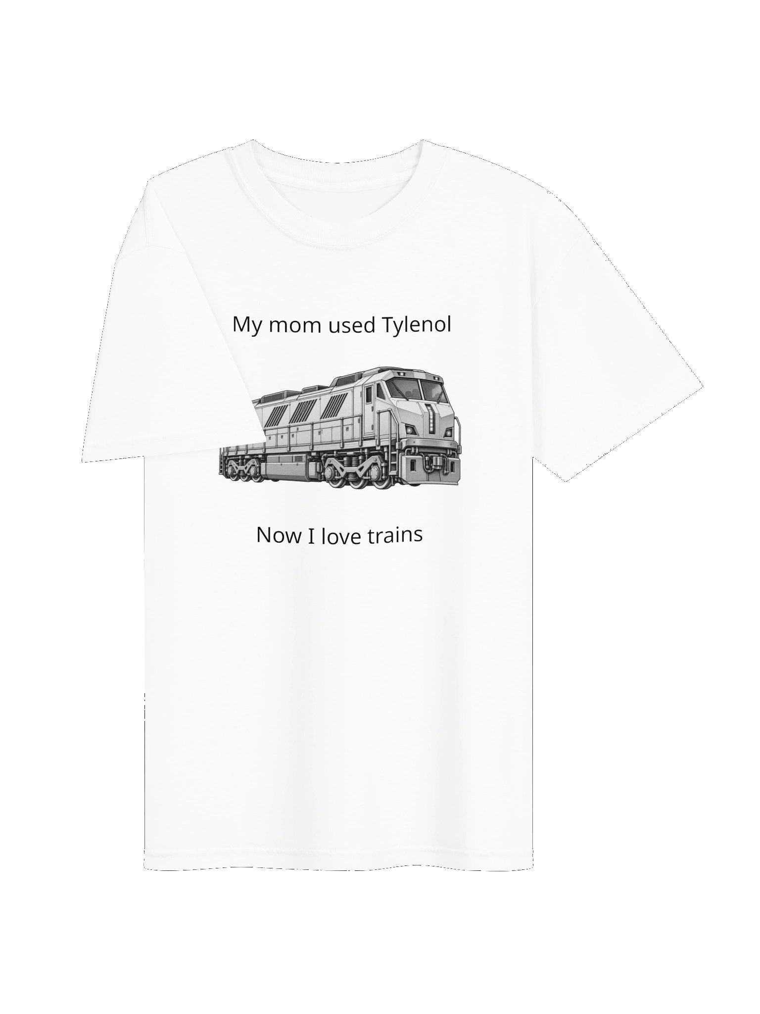 Adult Diesel Locomotive T-Shirt product image (165)