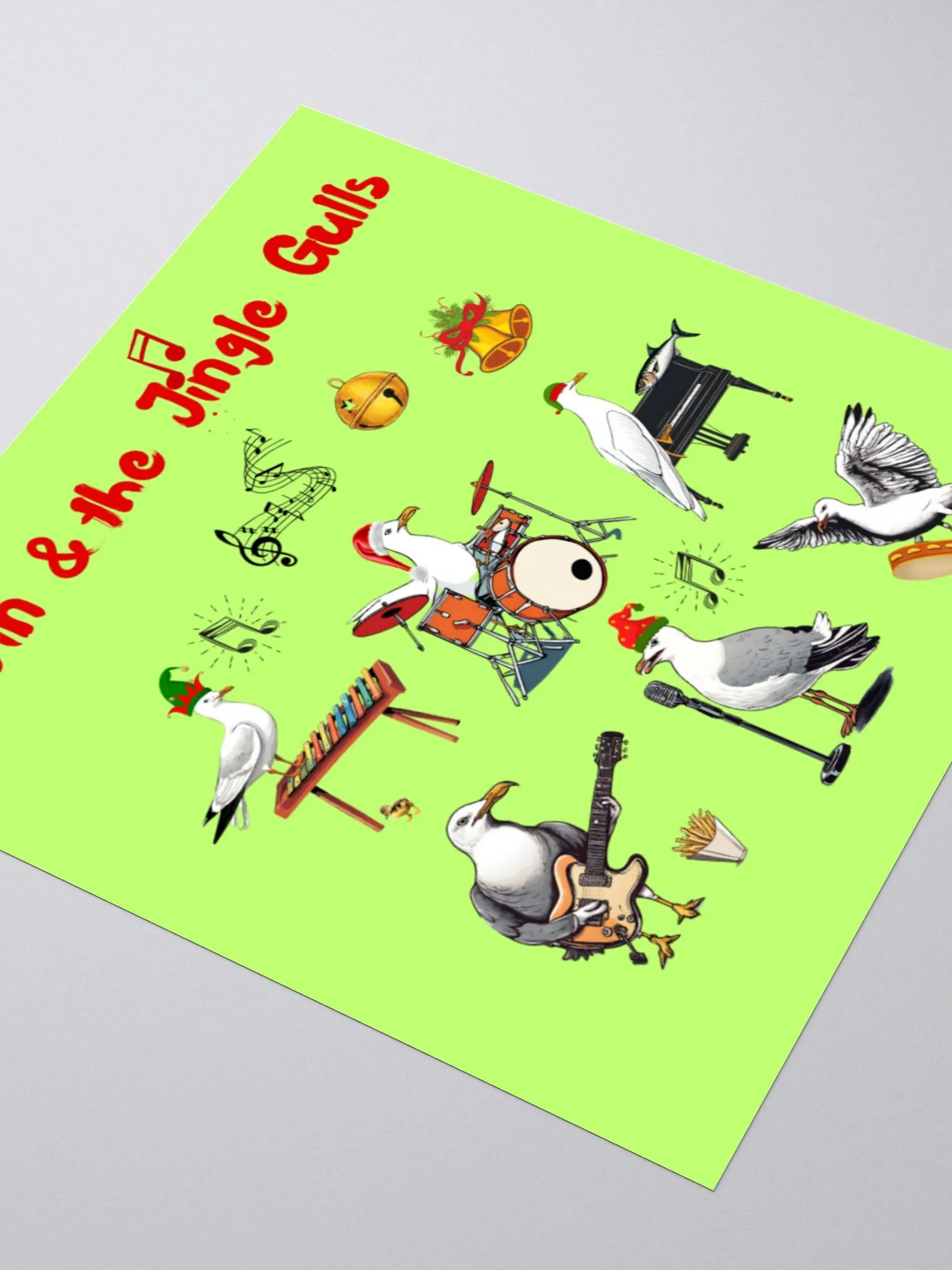 Gavin & the Jingle Gulls Sticker product image (9)