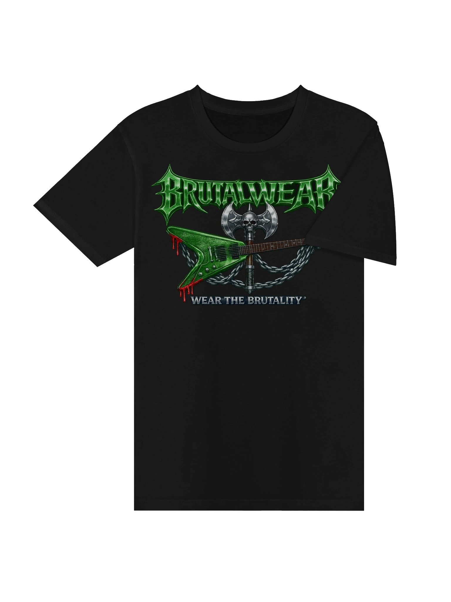 BrutalWear AxeX2 Front / BrutalWear Medieval Fantasy Art Graphic Design. product image (20)