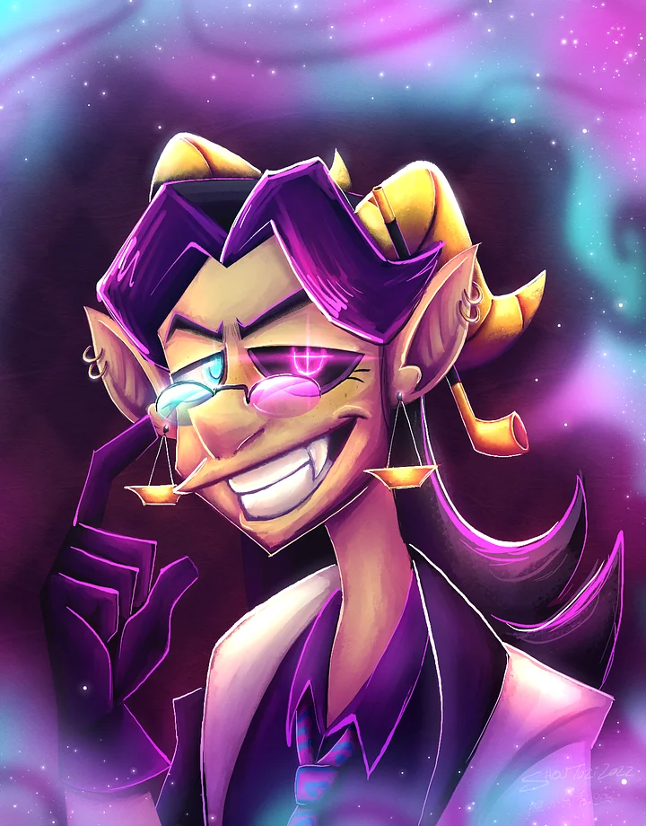 Devil Tuzi Print product image (1)
