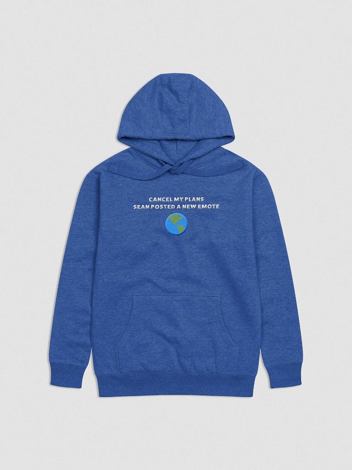 Cancel My Plans | 🌎 | NMS | Embroidered Cotton Hoodie product image (1)