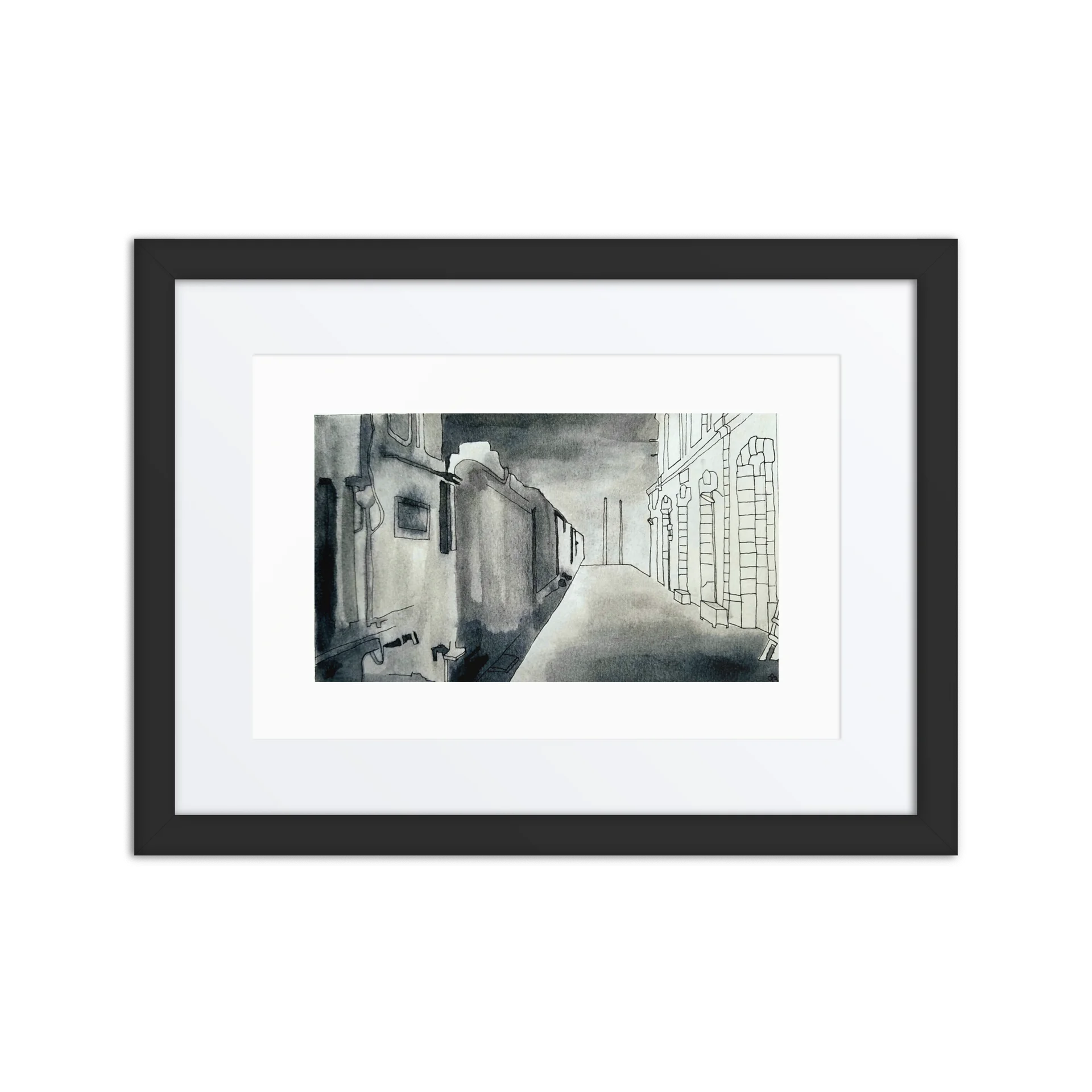 Ink Train Framed Print product image (1)