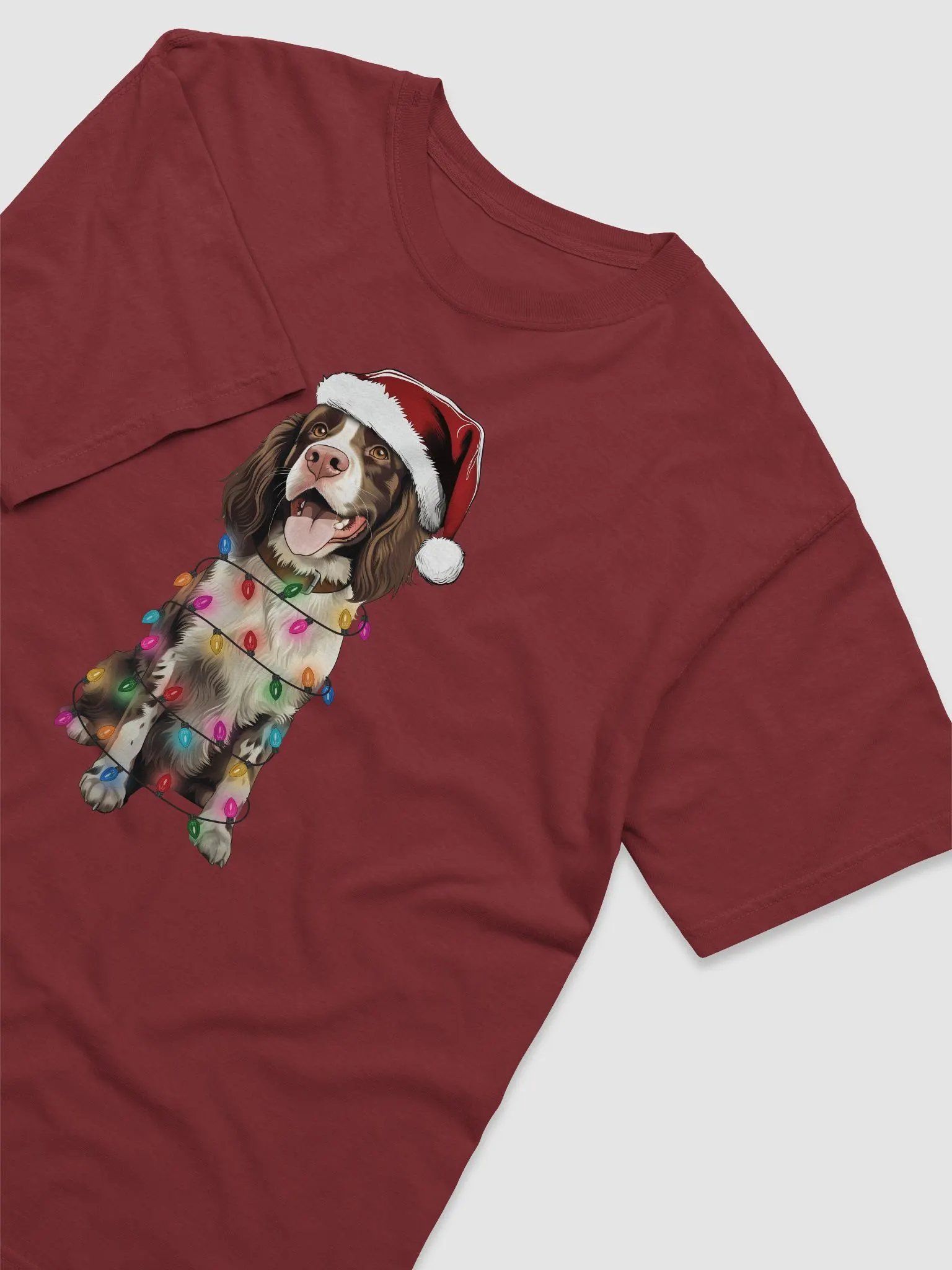 Funny Springer Spaniel Christmas T-Shirt for Springer Spaniel Paw-rents product image (11)