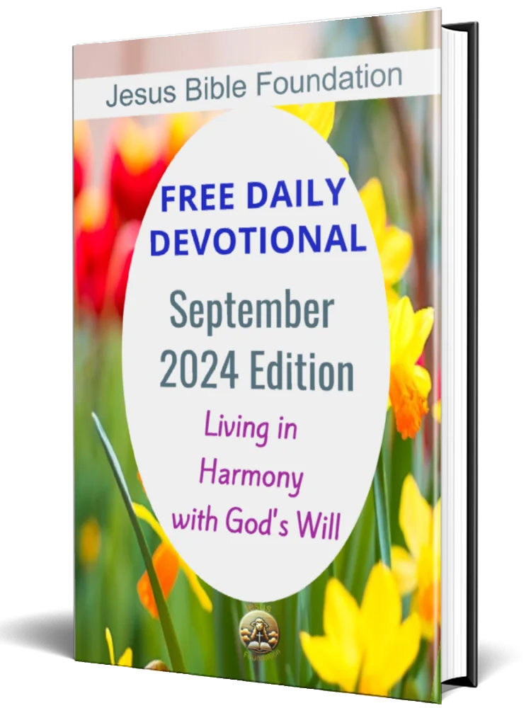 FREE DAILY DEVOTIONAL September 2024 Edition Living in Harmony with God's Will product image (1)