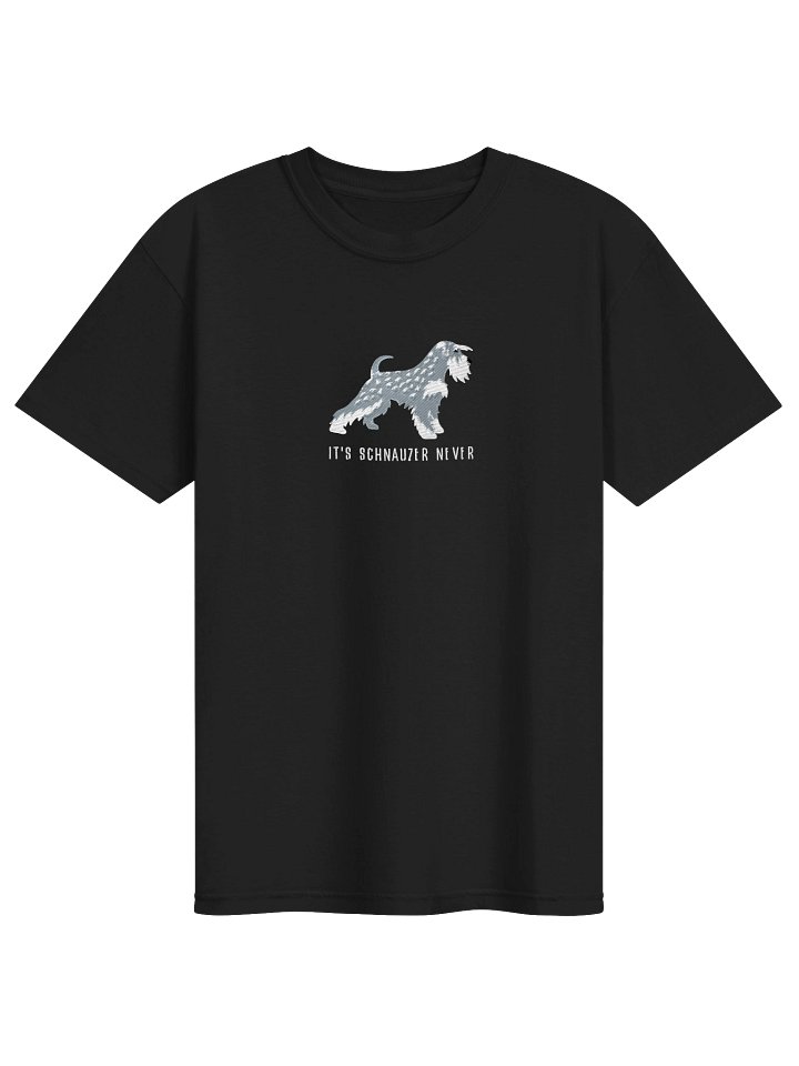 It's Schnauzer Never T-Shirt(Embroidered) of a Miniature Schnauzer(Salt & Pepper) product image (5)