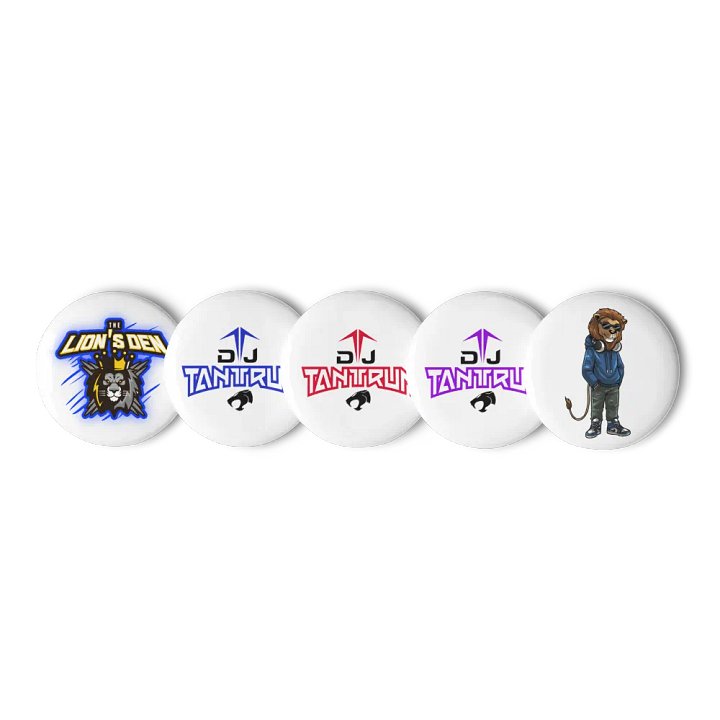 DJ TanTrum & Lion's Den Logo Pins product image (2)