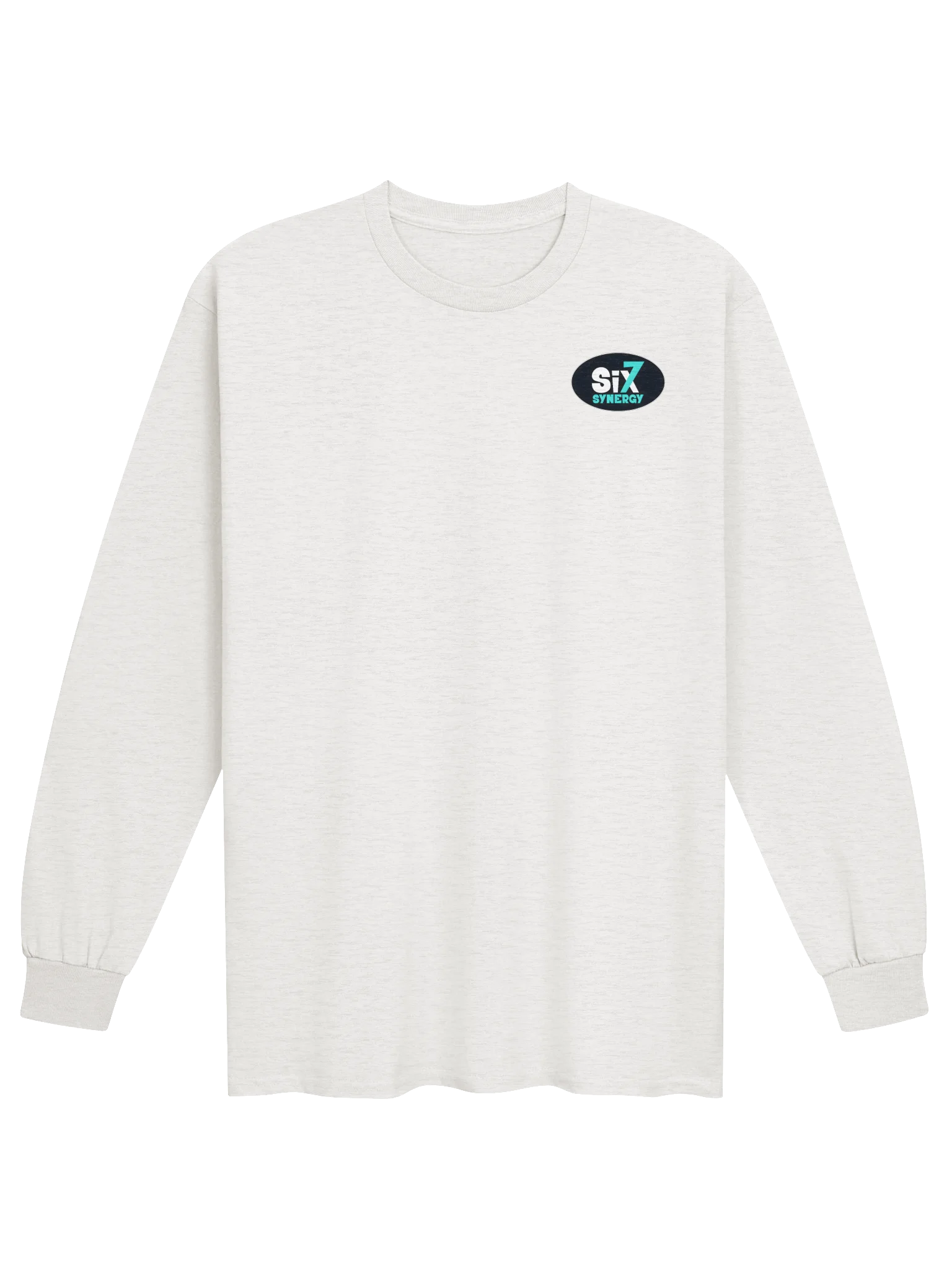 Adult Long-Sleeve Shirt - Very Light Gray product image (1)
