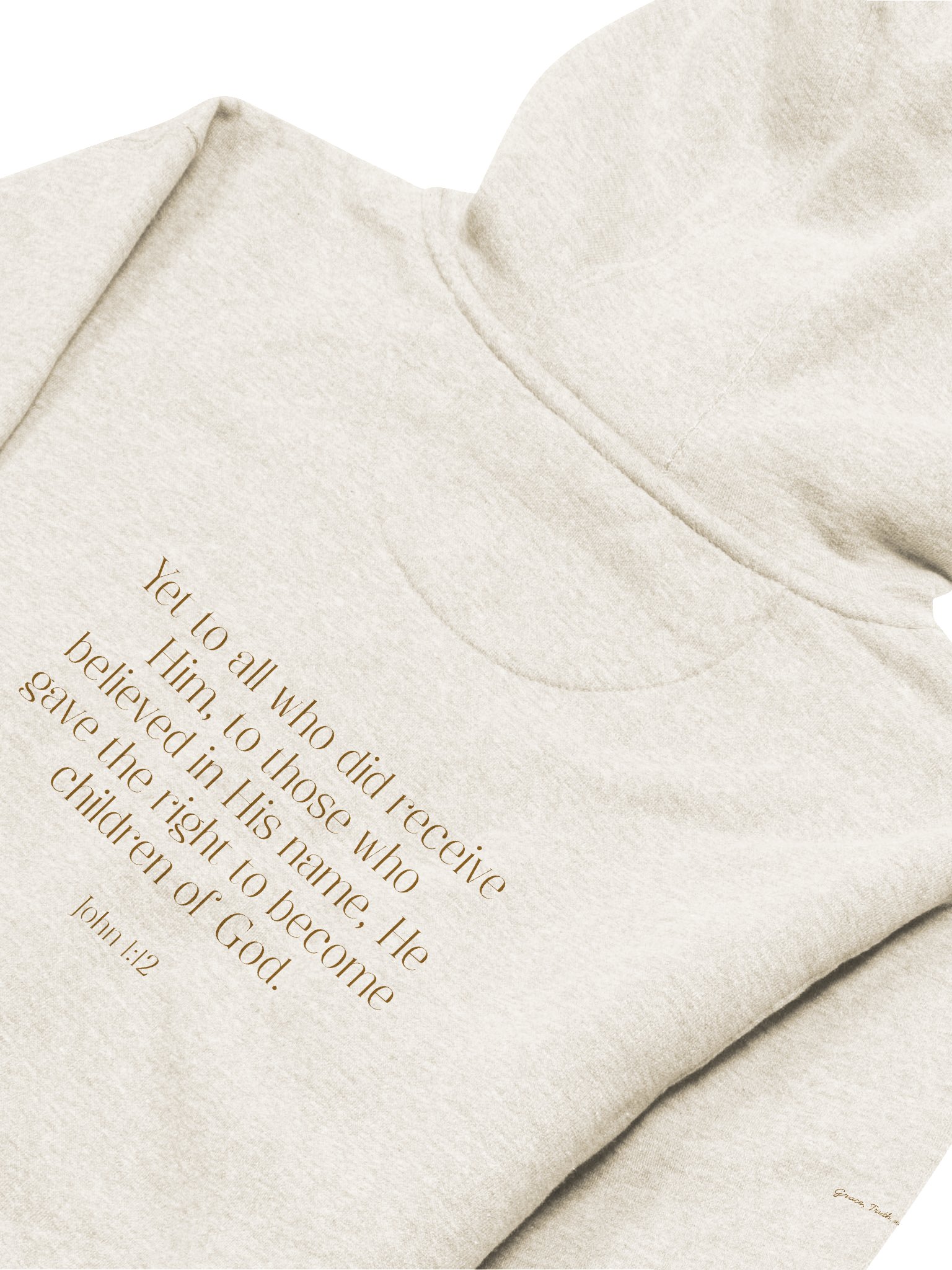 Daughter of the King Premium Hoodie - Bone product image (4)
