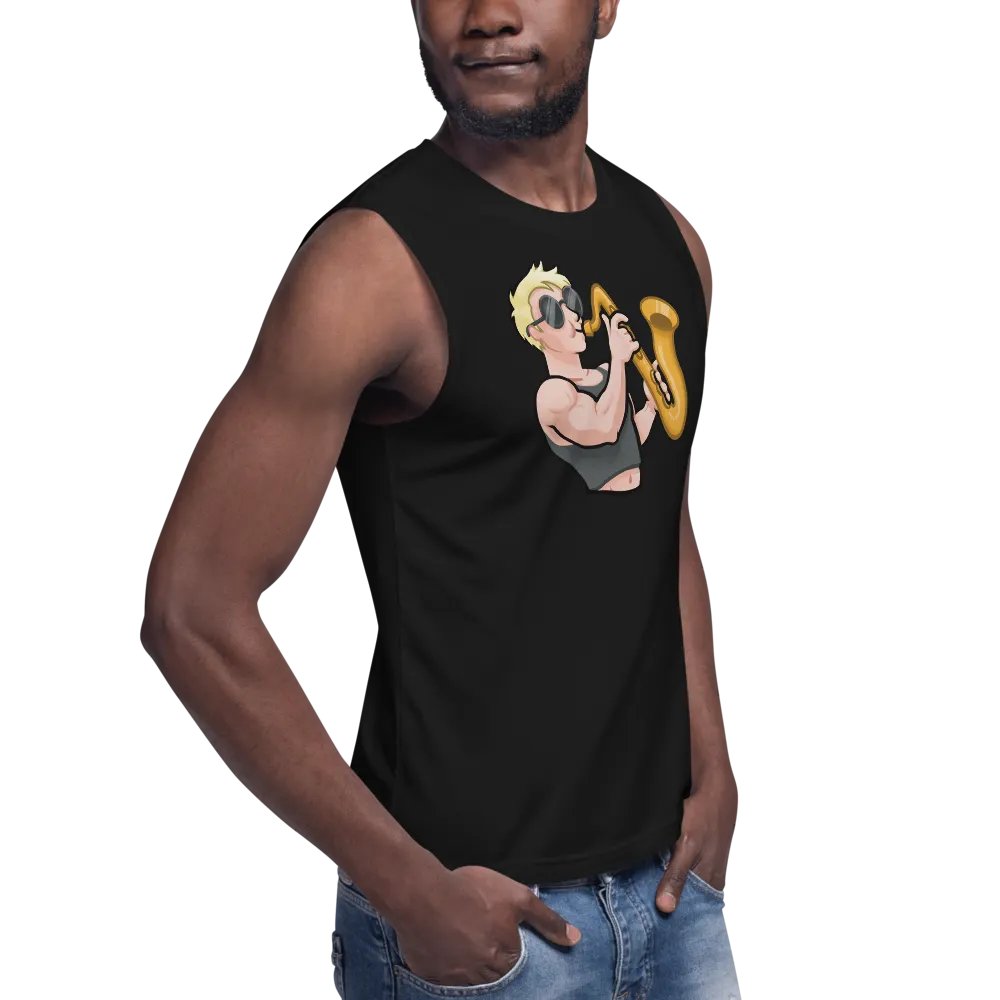 Sexy Sax Muscle Tank product image (3)