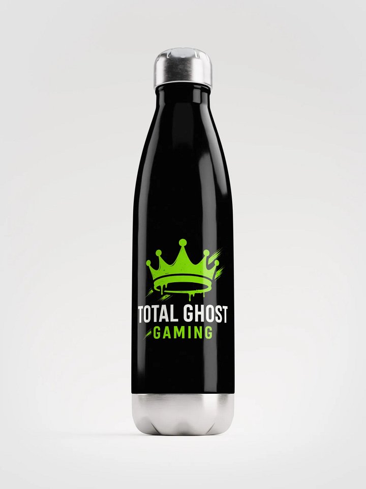 Crowned Gaming Stainless Steel Water Bottle product image (1)