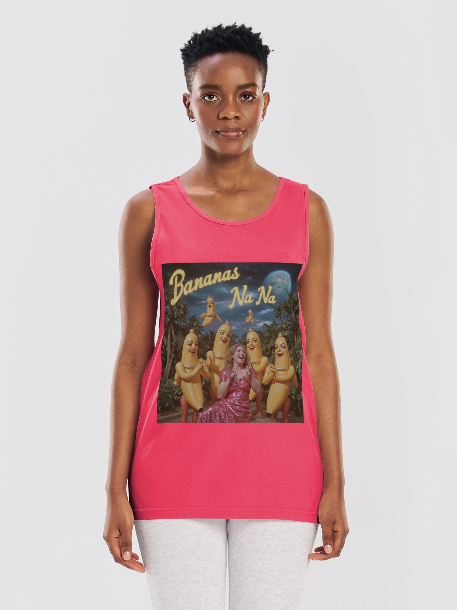 Bananas Na Na | Comfort Colors Unisex Garment-Dyed Tank Top product image (11)