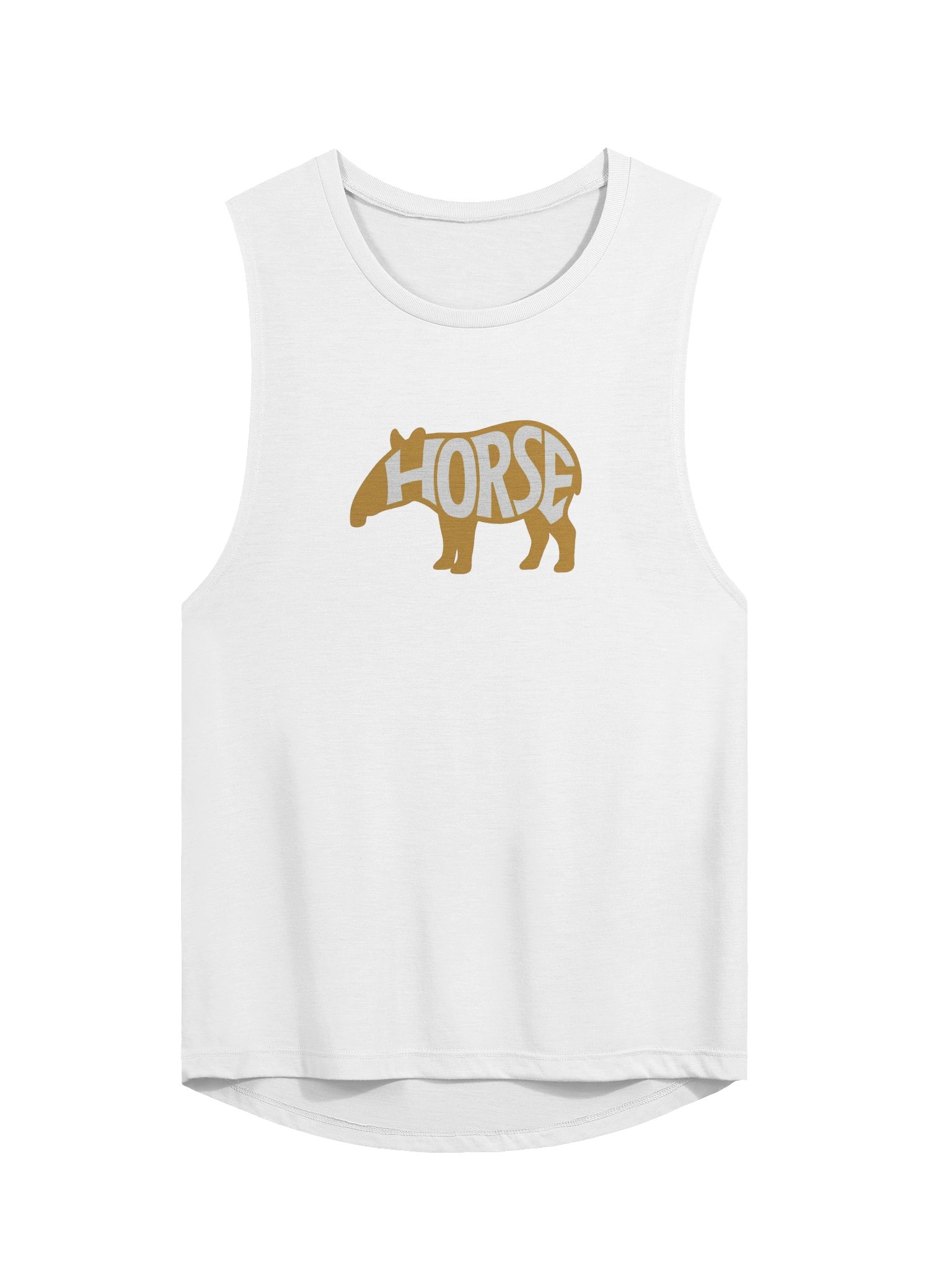 Orange Tapir Horse Women's Loose Fit Tank Top product image (1)