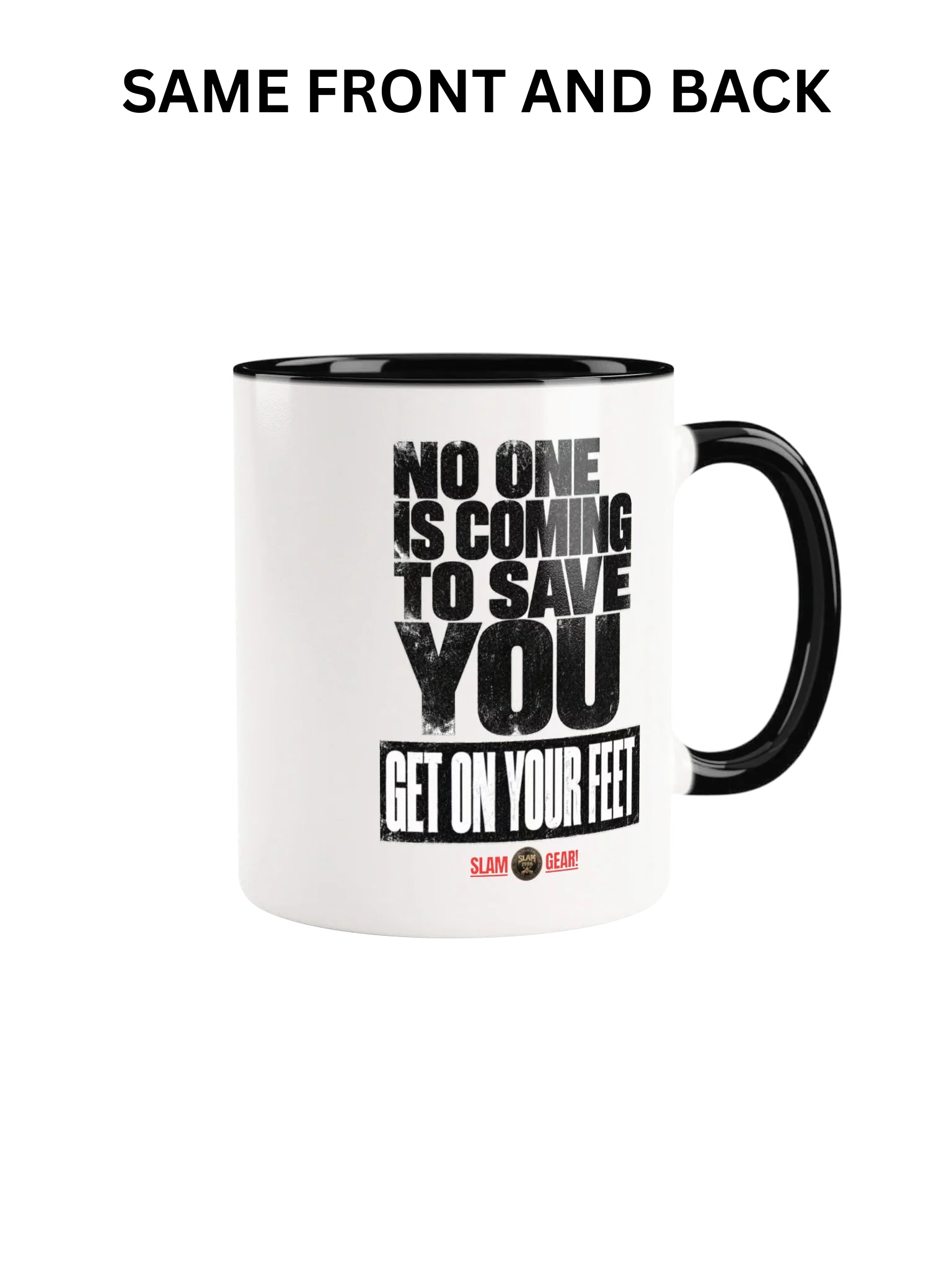 No One Is Coming to Save You Two Color Mug product image (1)