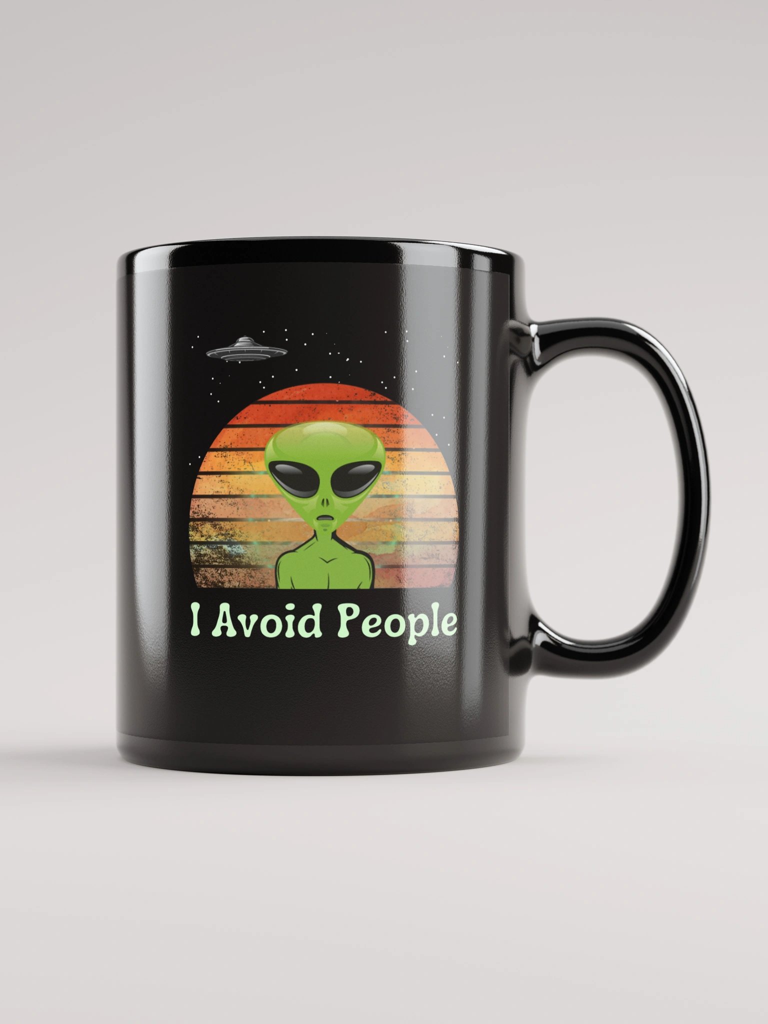 Alien Mug – "I Avoid People" product image (1)