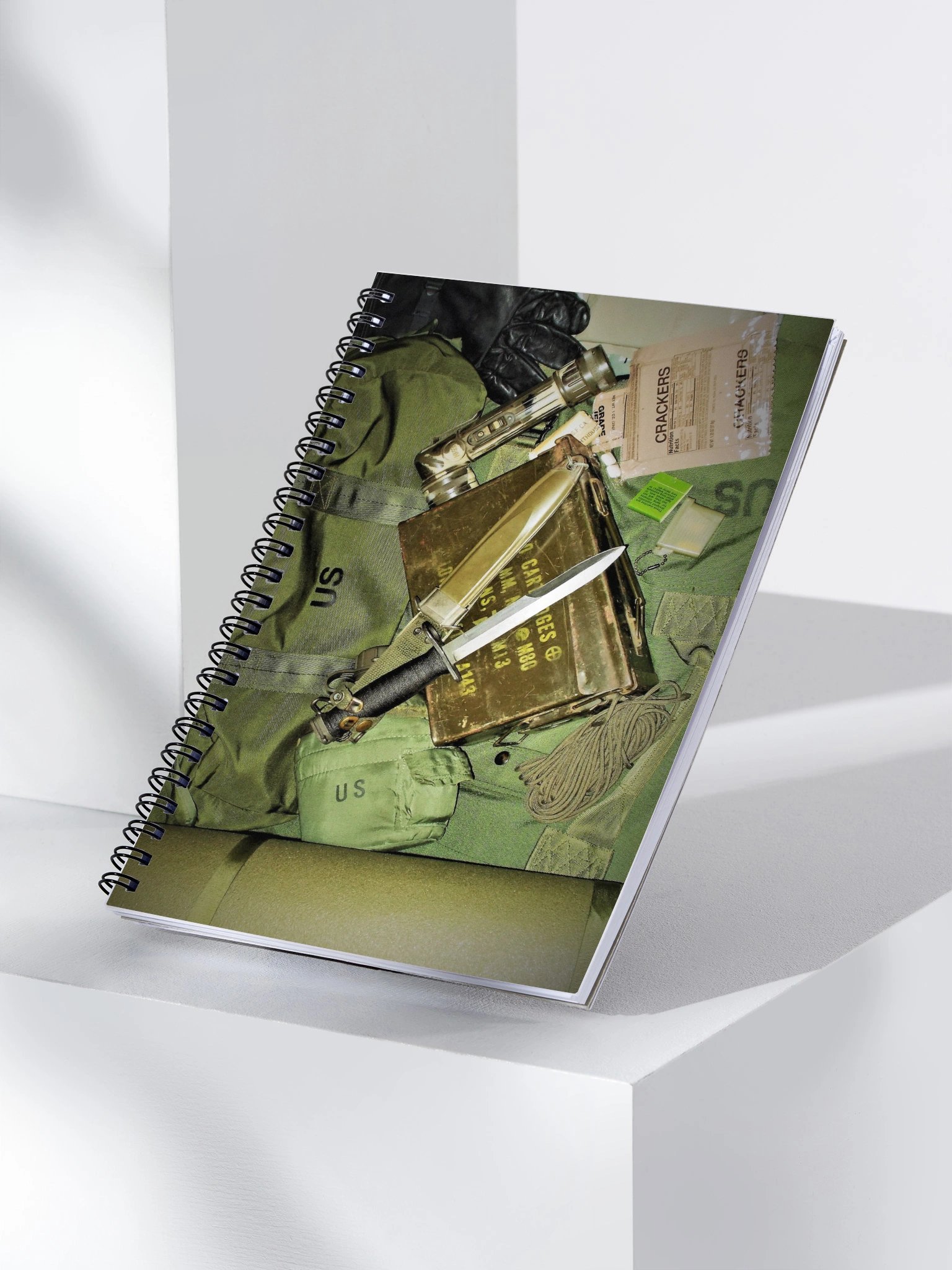 "CIF" Camouflage Chronicles Spiral Notebook product image (2)