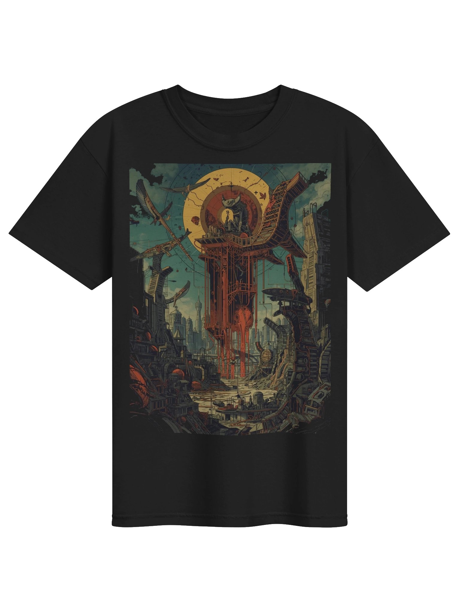 Cosmic Metropolis Heavyweight T-Shirt product image (1)