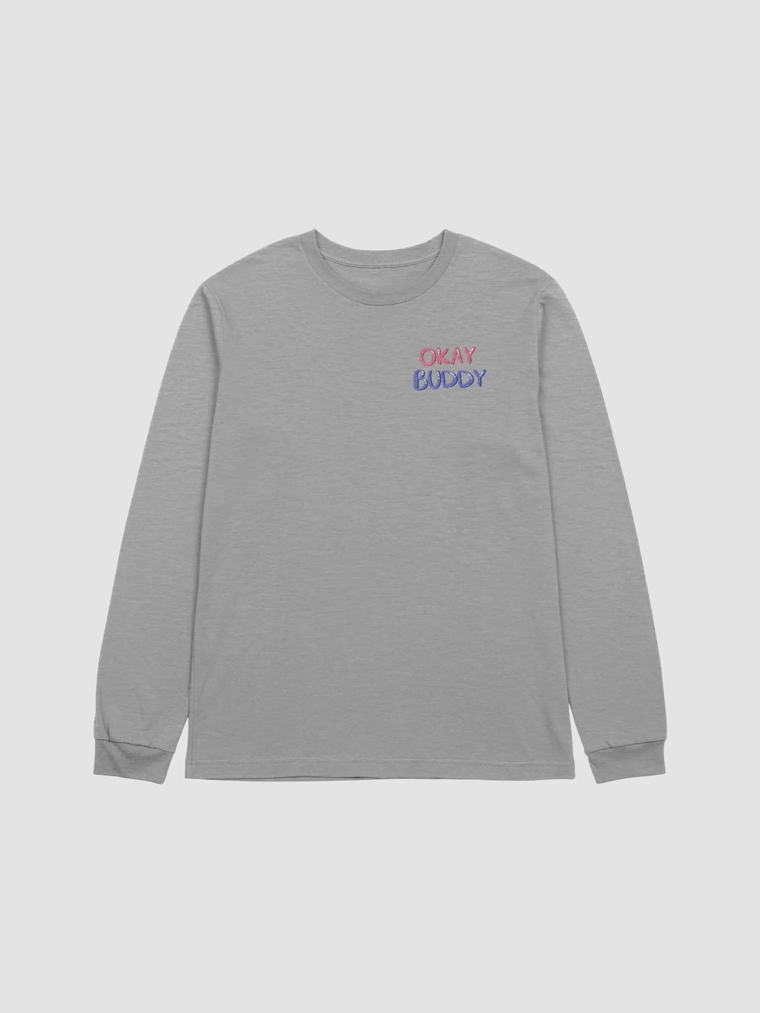 Tiny Okay Buddy(Long Sleeve T-Shirt) product image (7)