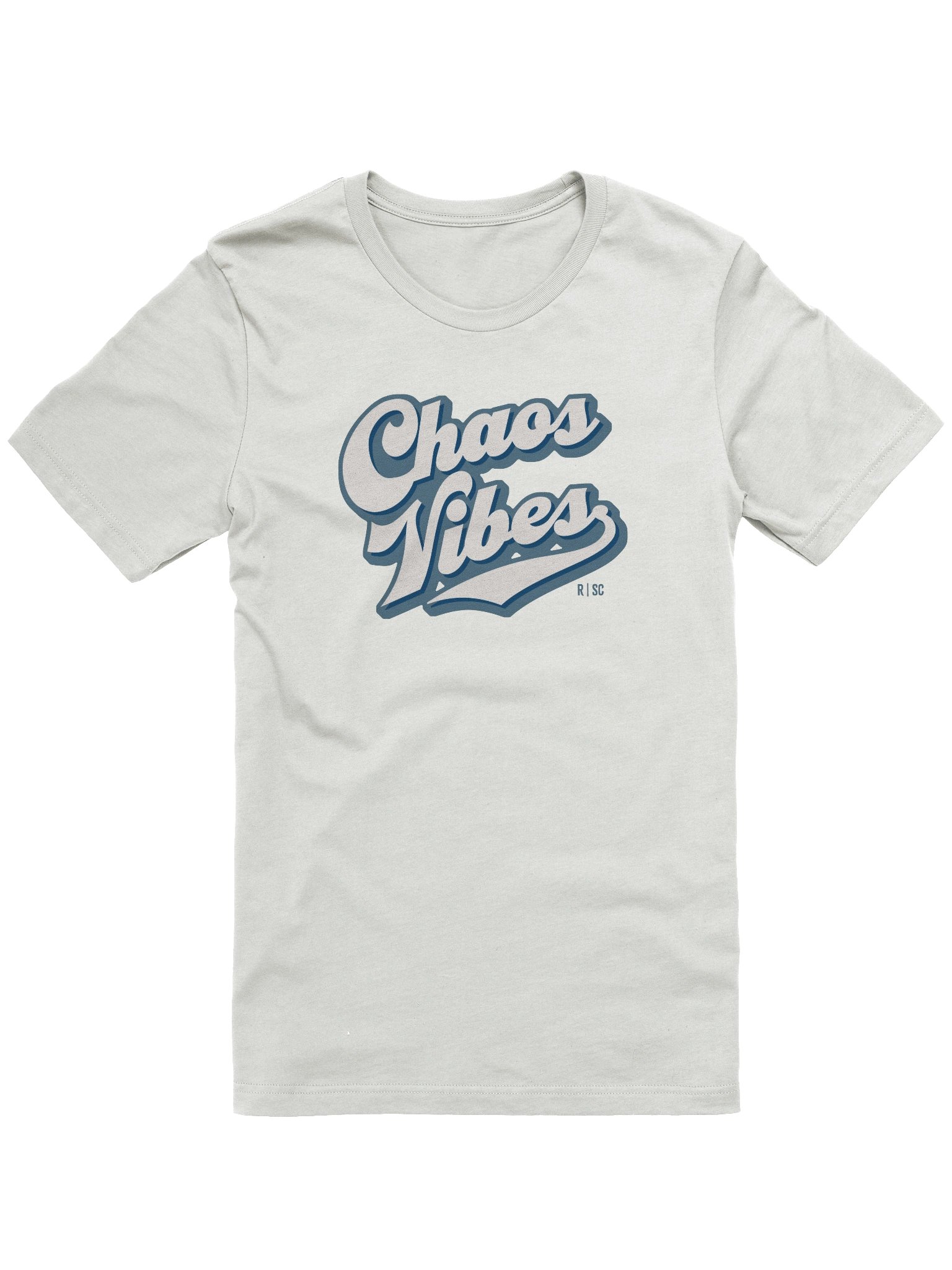 Chaos Vibes T-shirt (Blues) product image (1)
