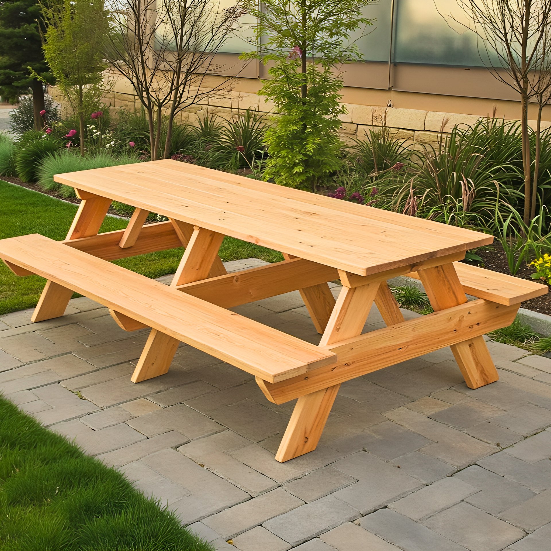 8ft Picnic Table Plans (PDF)