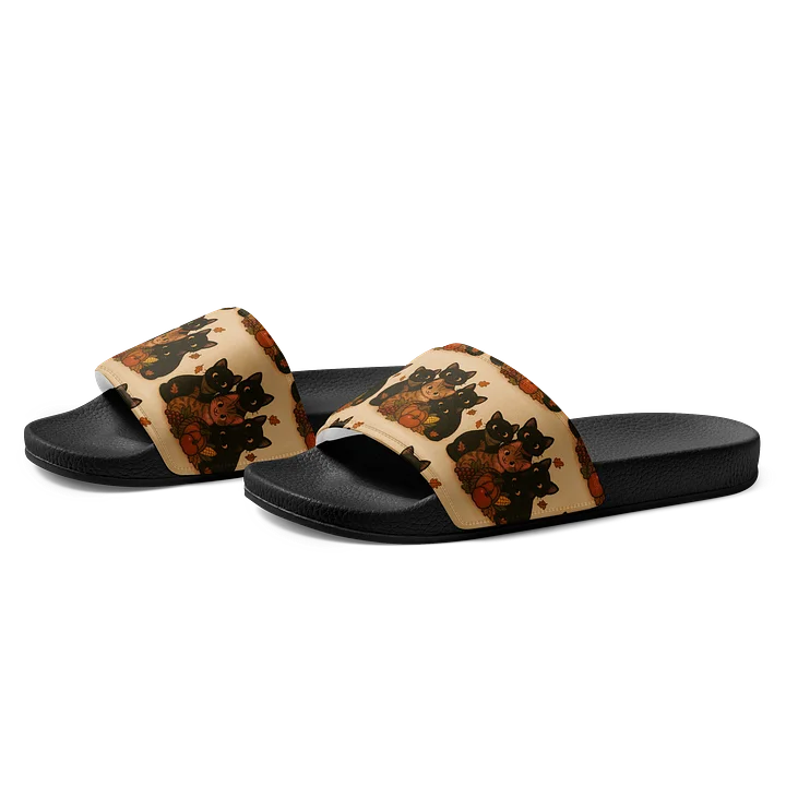 Cat brigade fall Men's Comfort Slides product image (2)
