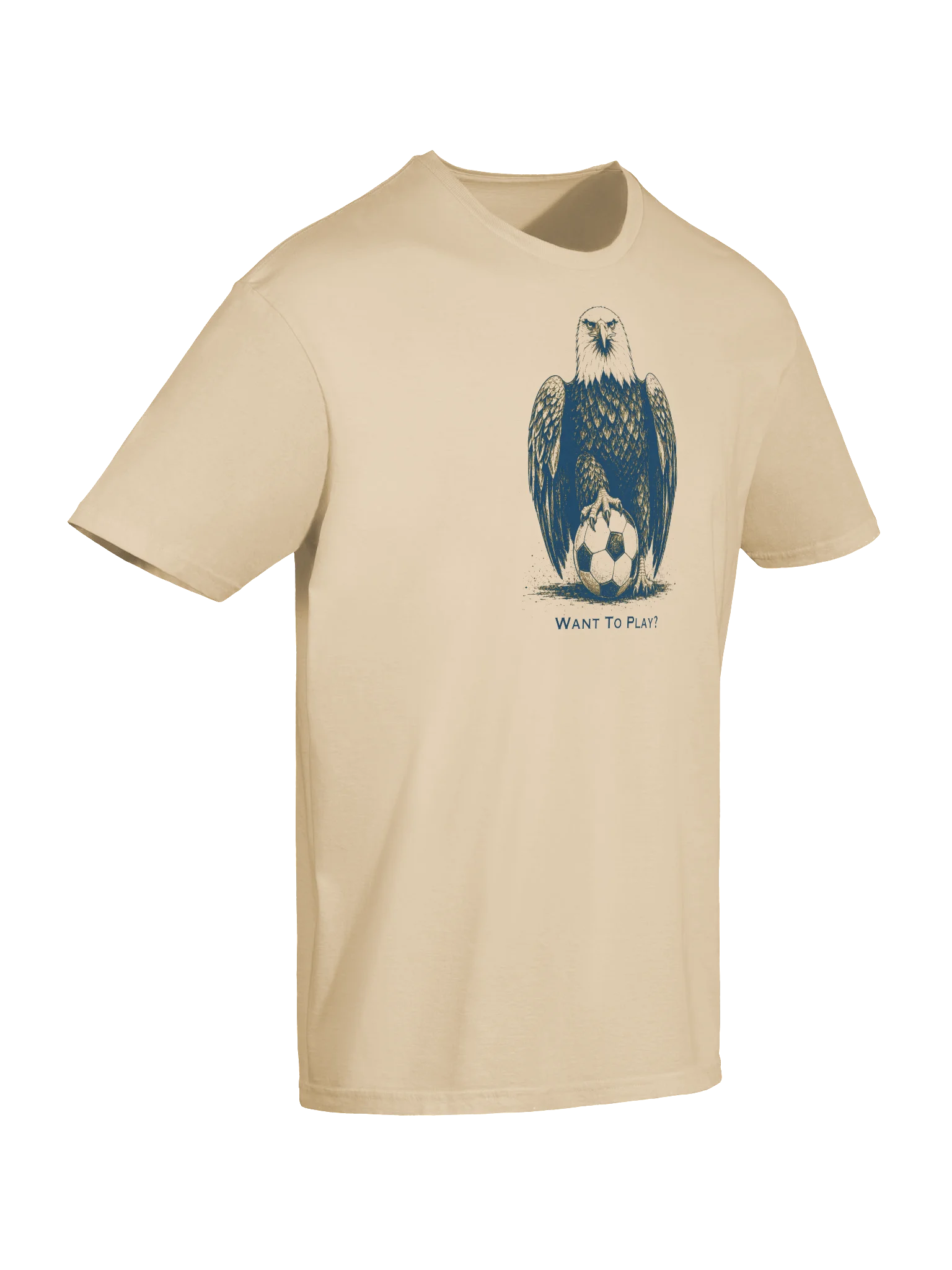 Want to Play? Eagle Soccer Graphic Tee product image (6)