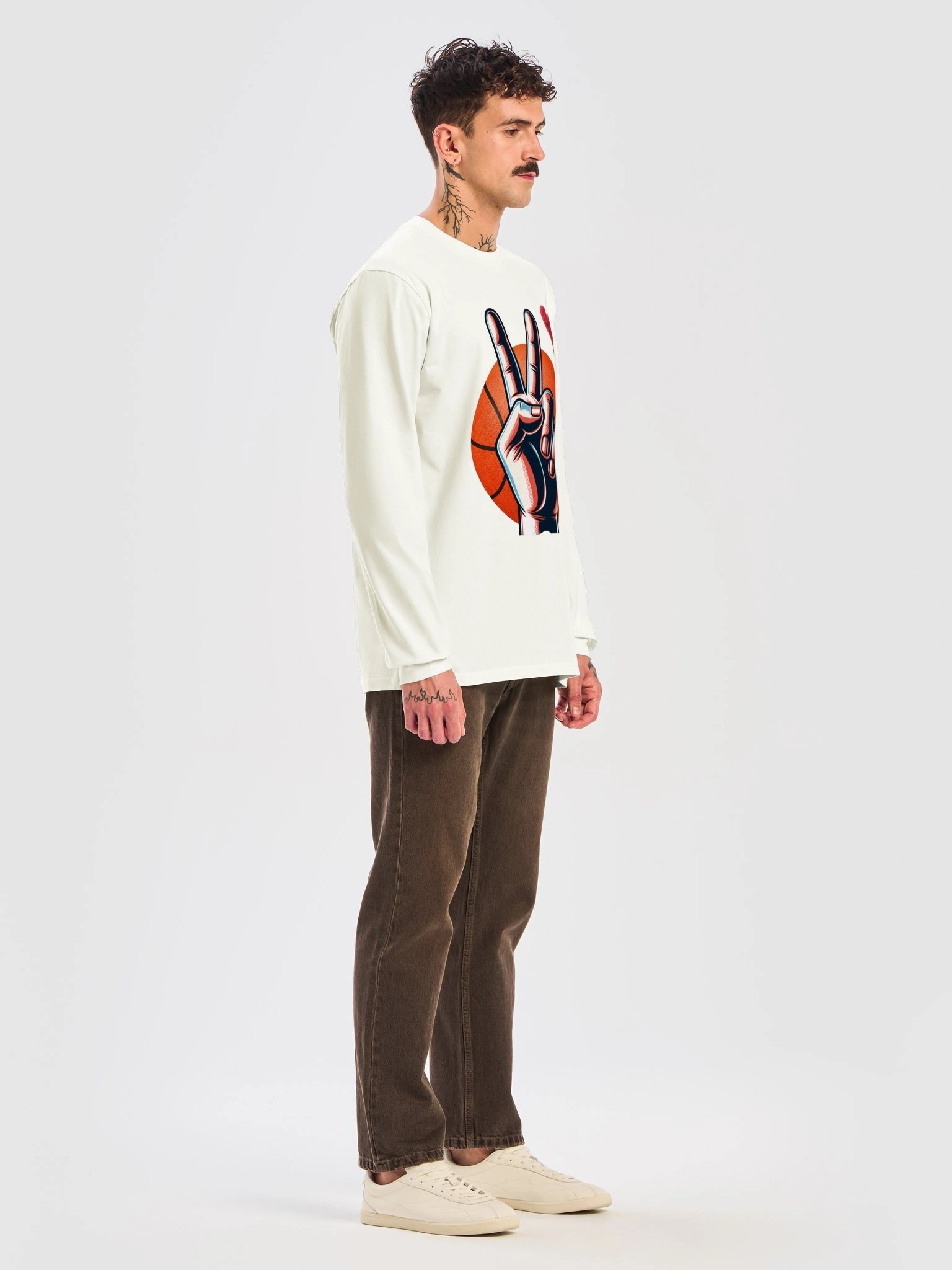 Peace Love Ball Tee product image (19)