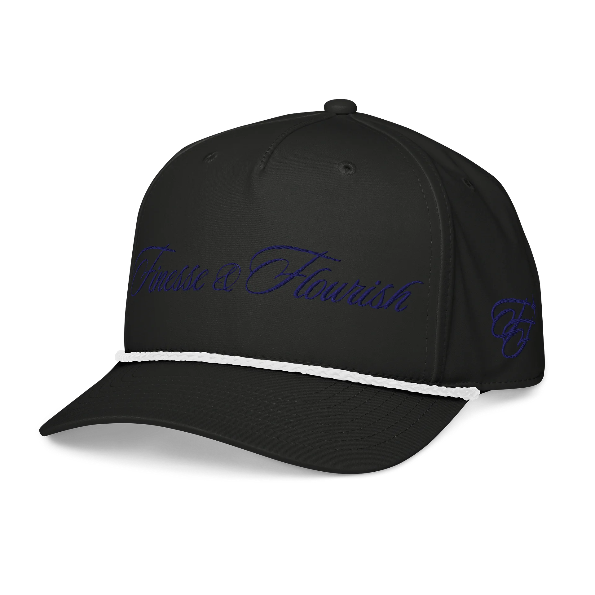 F&F Script Five-Panel Classic Rope Cap (NVY) product image (4)